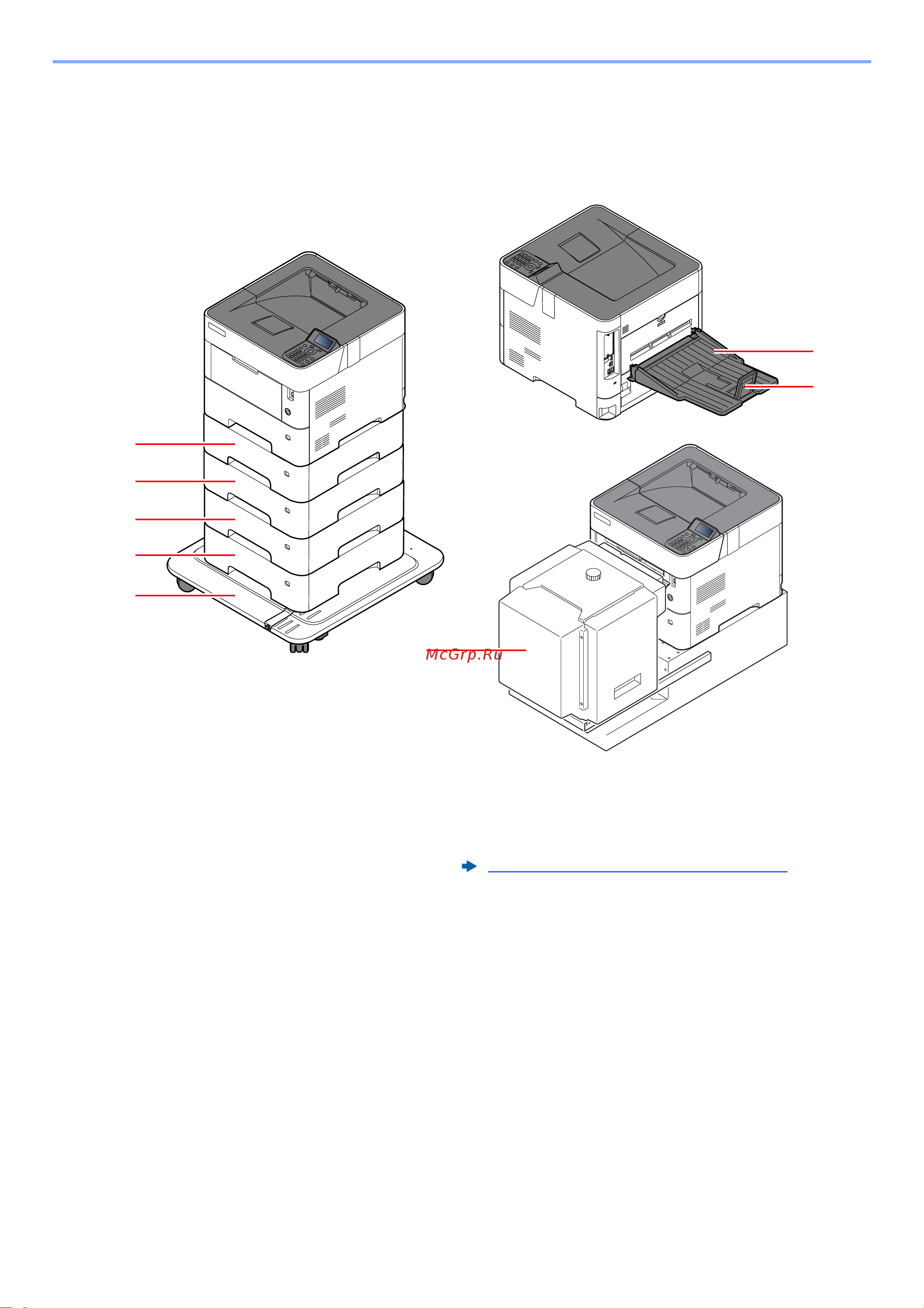 Kyocera ECOSYS P3155dn (1102TR3NL0) [38/293] С установленным дополнительным оборудованием