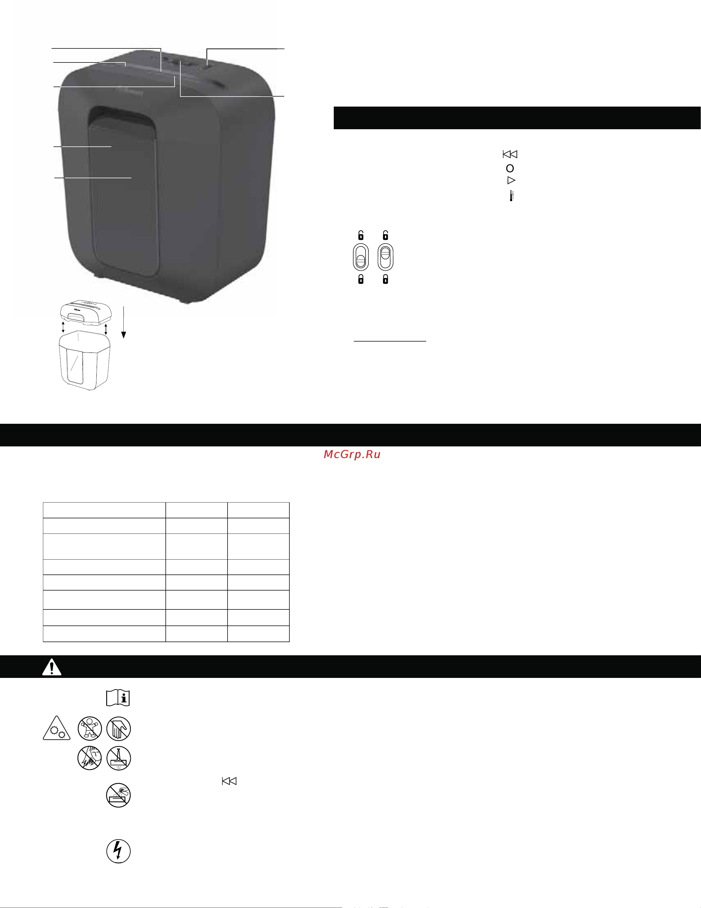 Fellowes Powershred LX25M (CRC 41706) [32/52] Slovencina