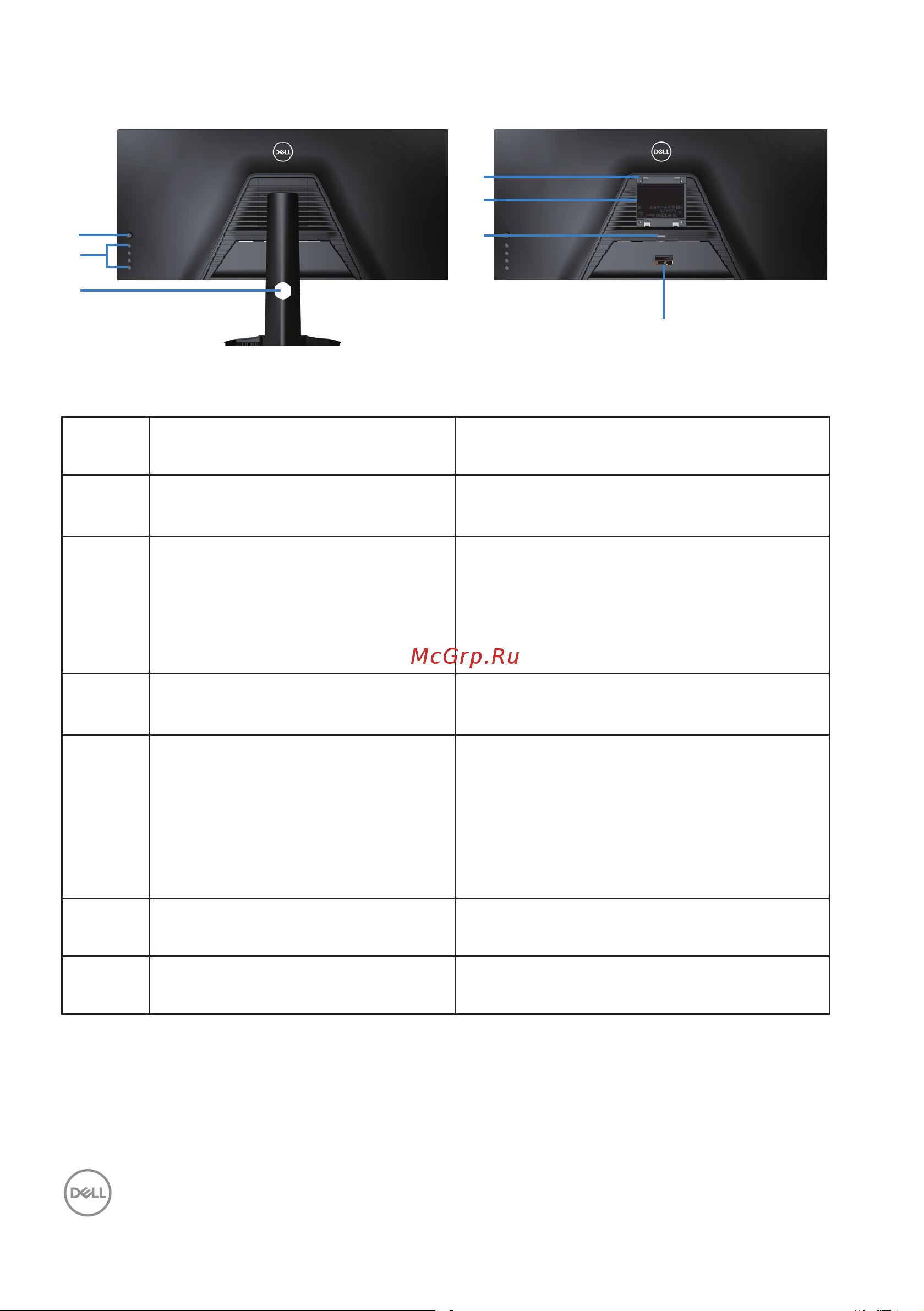 Dell Curved S3422DWG [12/78] Вид сзади