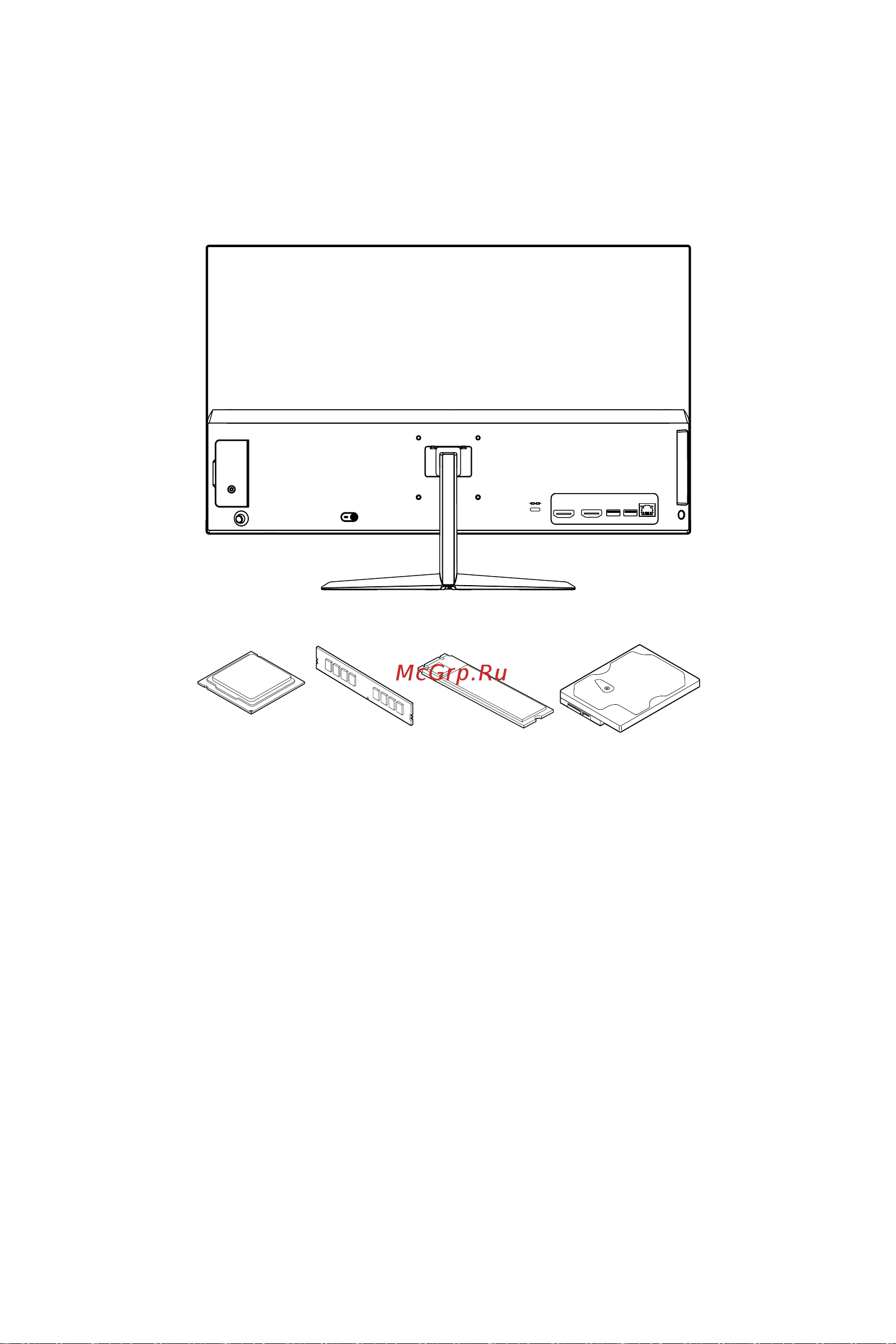 MSI MODERN AM271 11M-675AE (9S6-AF8112-675) [15/38] Замена и обновление компонентов