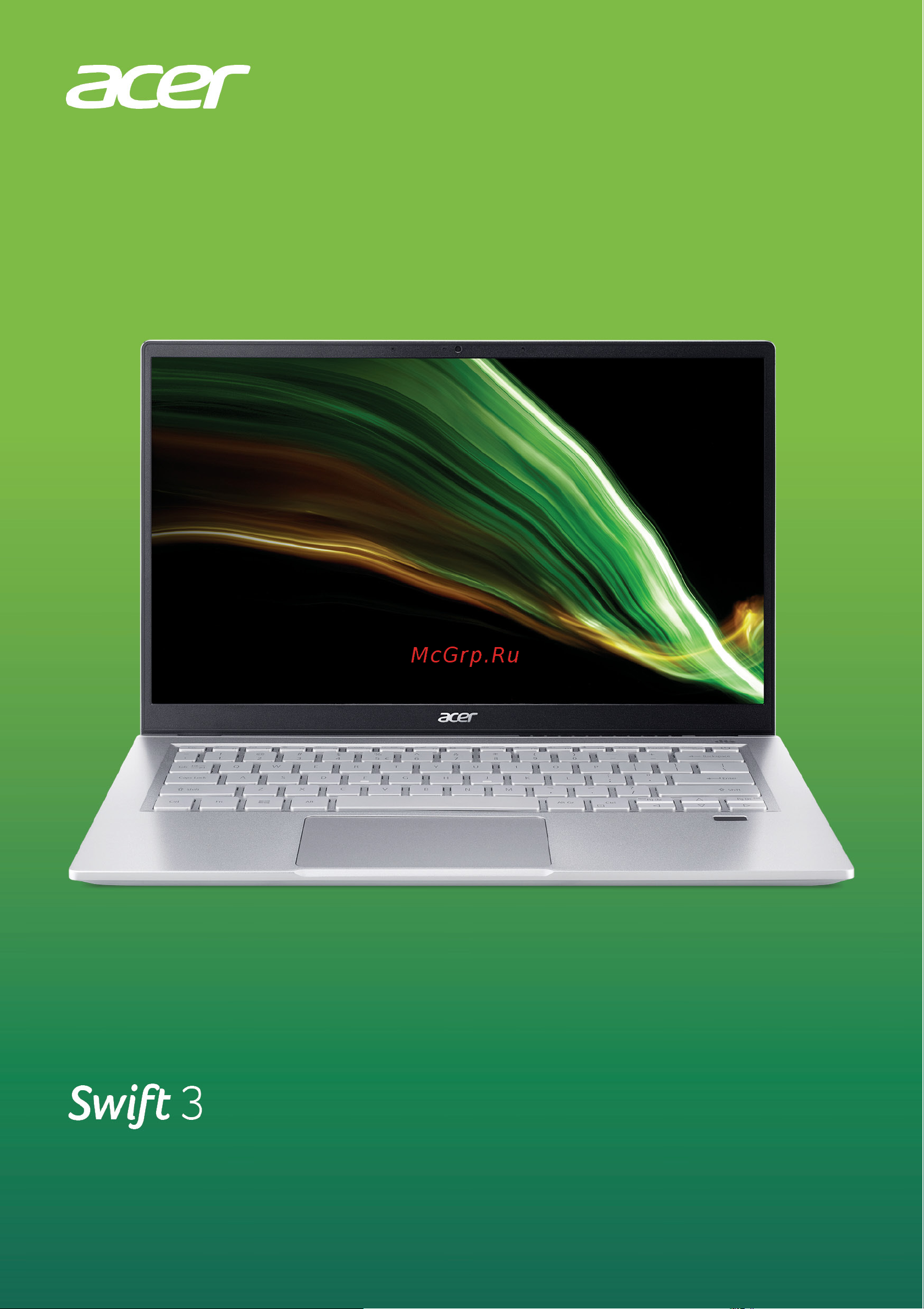 Acer Swift 3 SF314-511-32P8 NX.ABLER.003 Инструкция по эксплуатации онлайн
