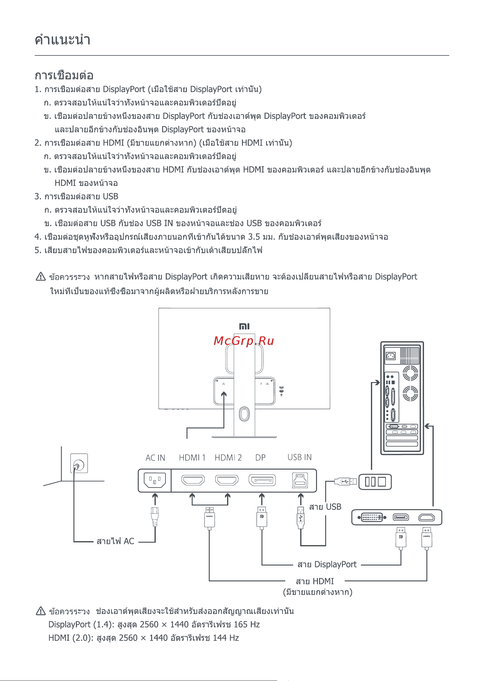 Xiaomi Mi 2K Gaming Monitor 27