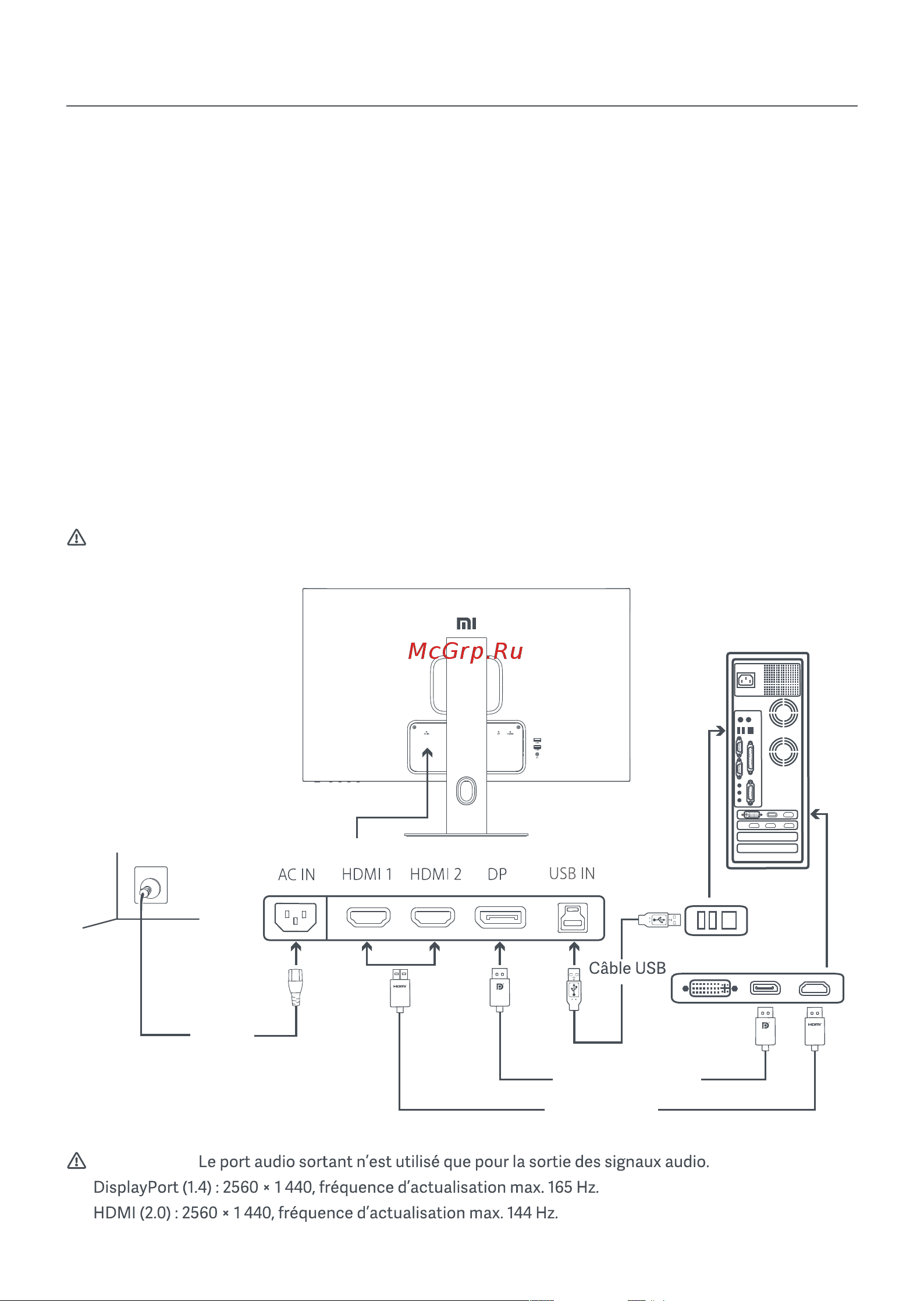 Xiaomi Mi 2K Gaming Monitor 27