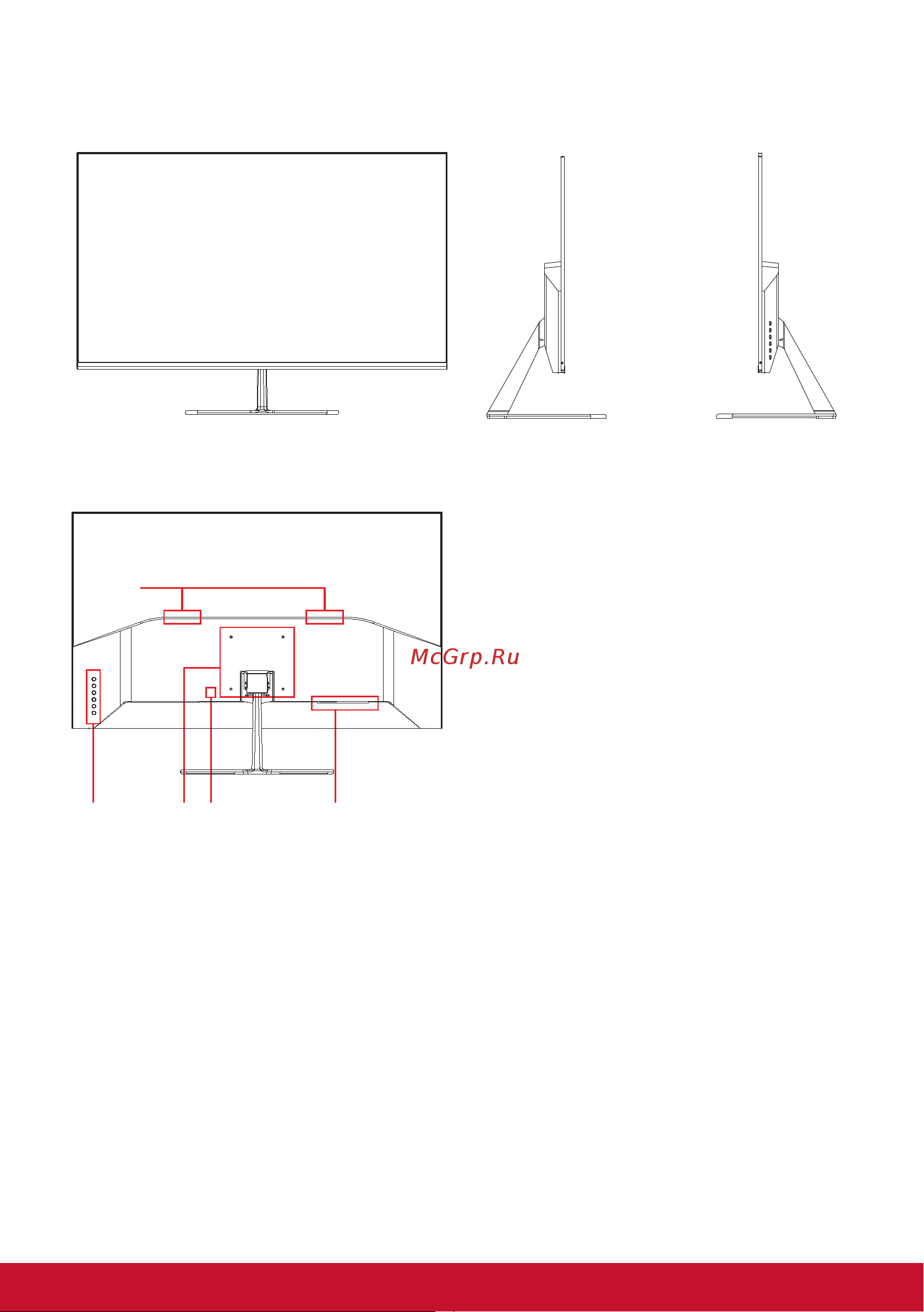 Viewsonic VX3276-2K-MHD-2 [10/55] 2 внешний вид монитора