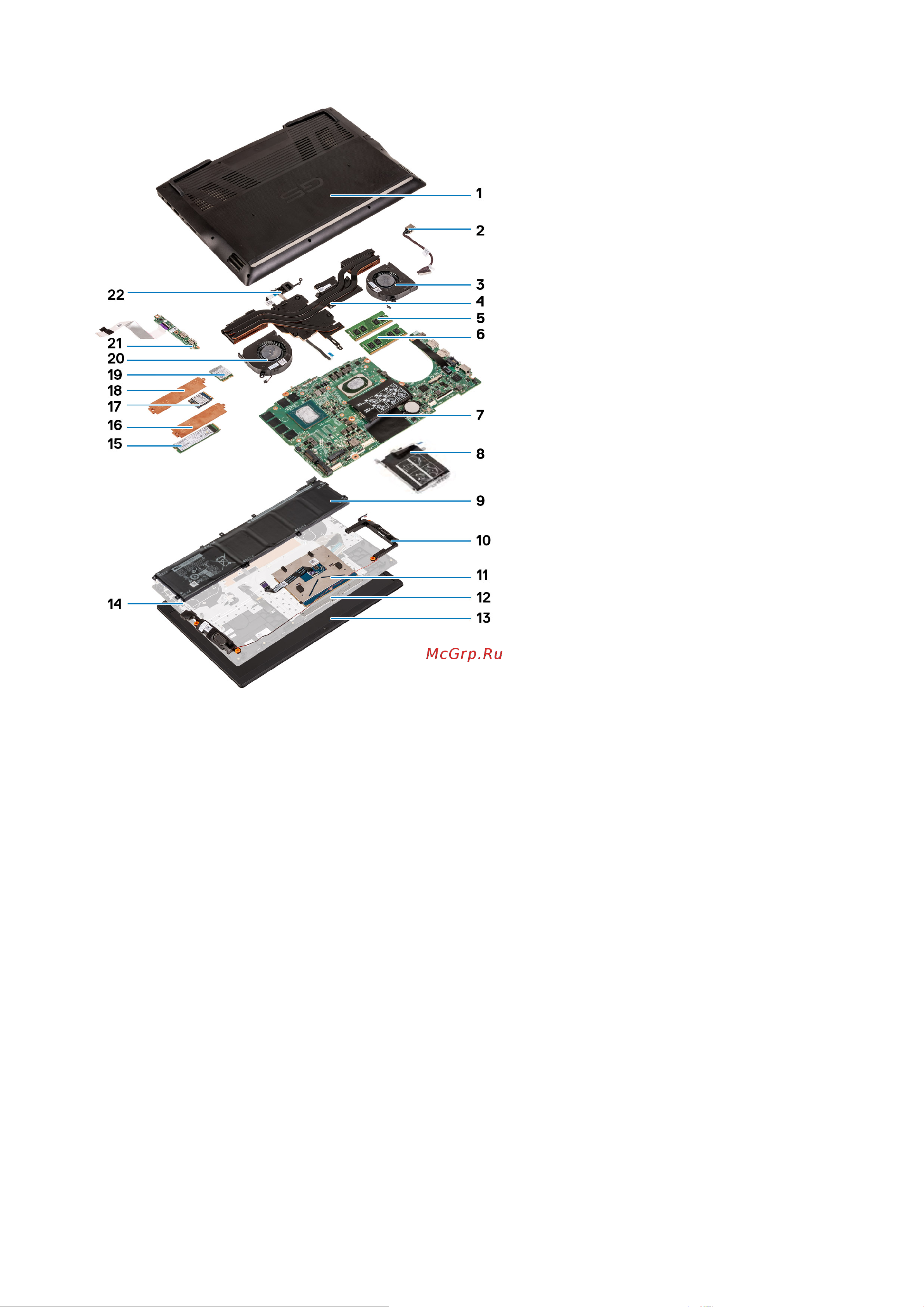 Dell G515-4373 Инструкция по эксплуатации онлайн [12/81] 651243