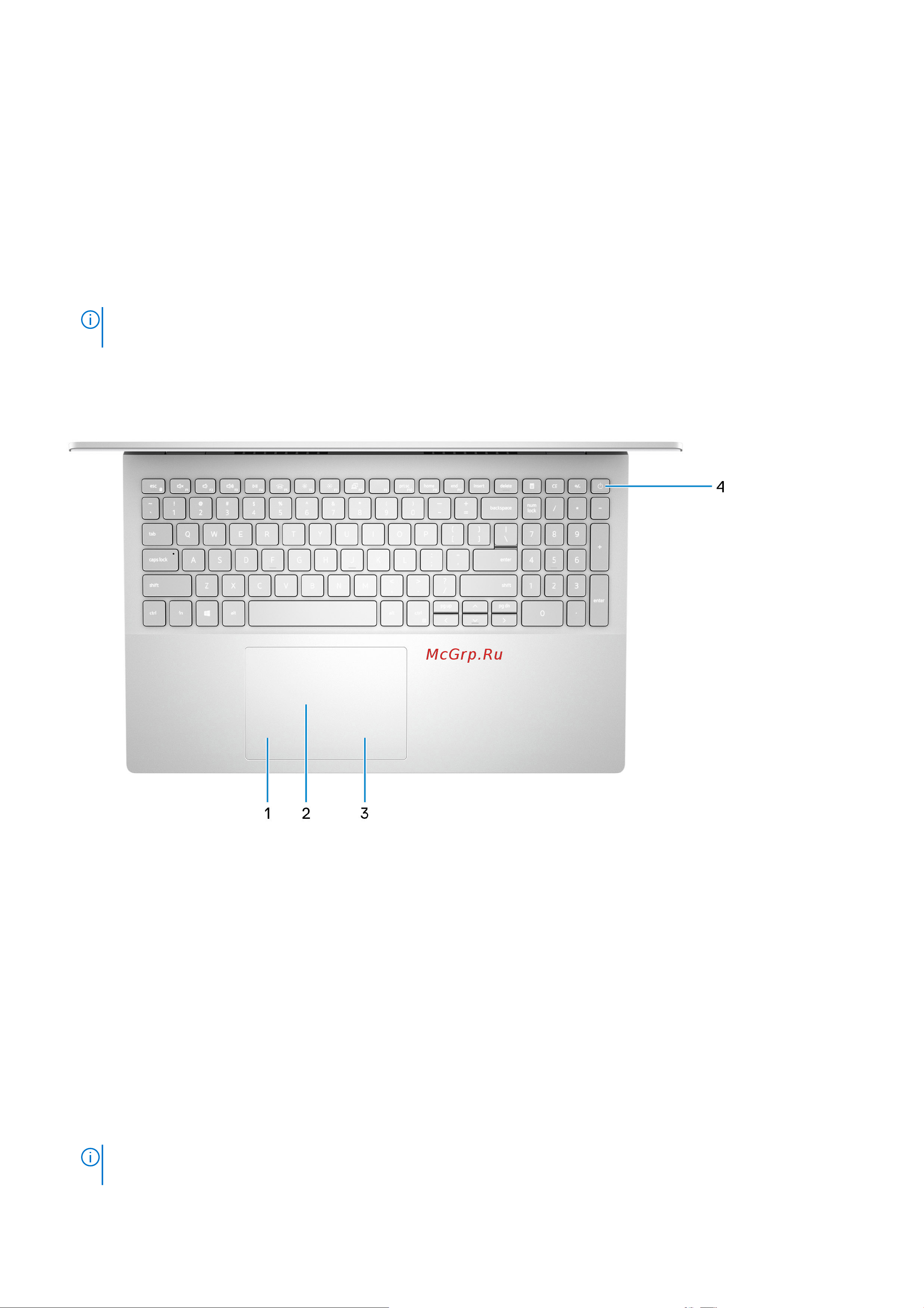 Dell Inspiron 5505-4984 [7/23] Верх