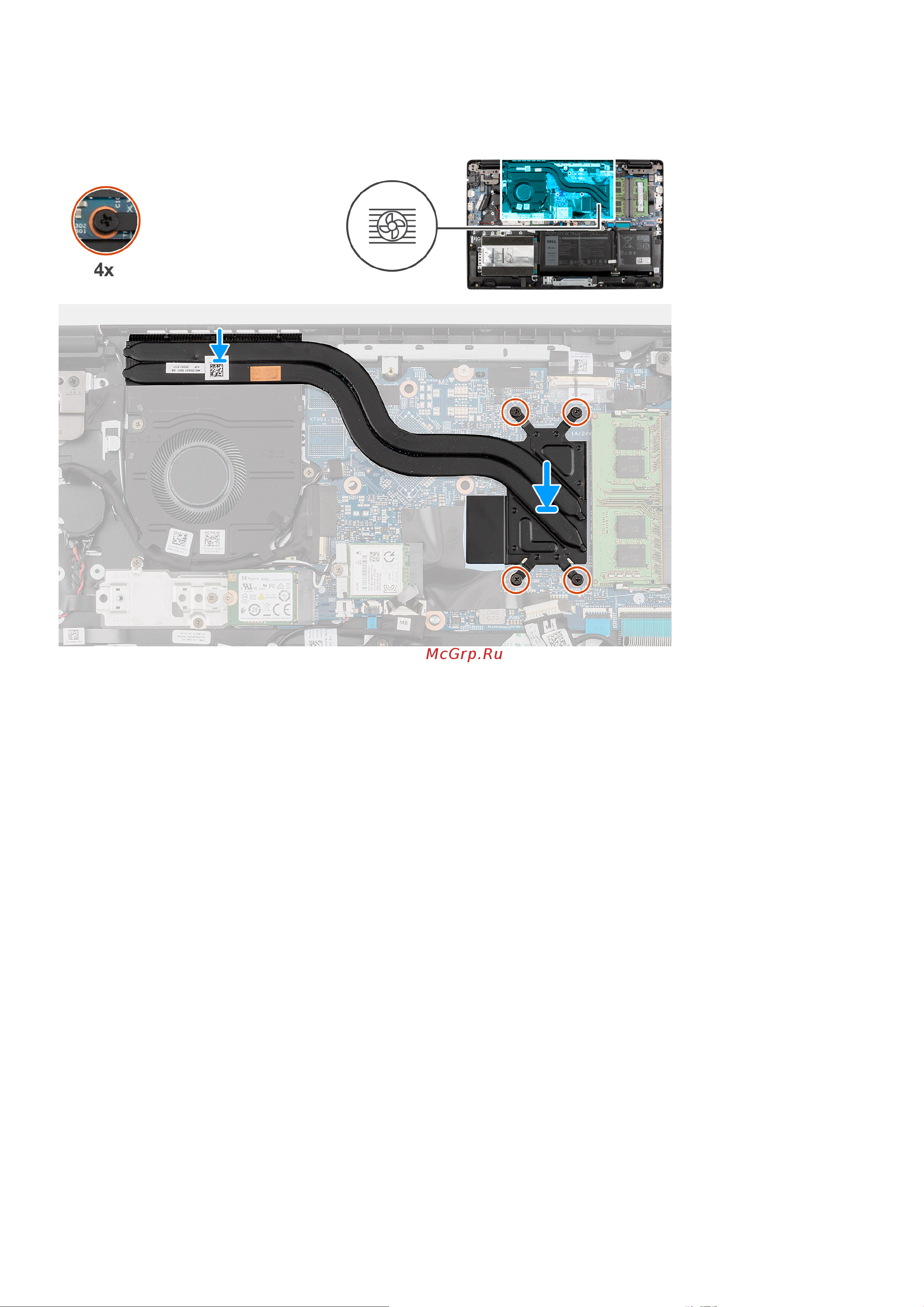 Dell Laptop Vostro 3520 Carbon Black ( [58/0] Извлечение порта адаптера питания
