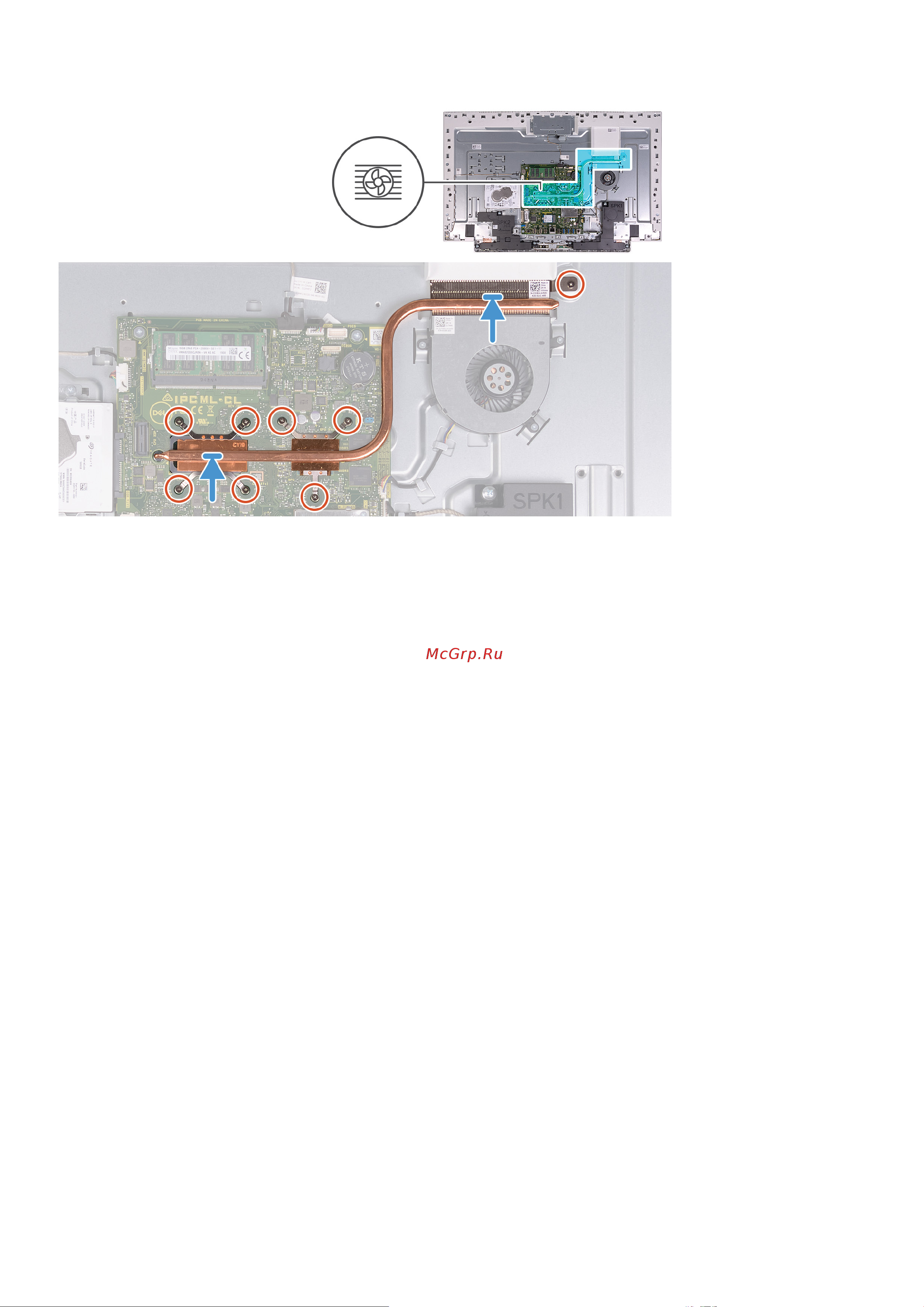 Dell OptiPlex 7780-7038 [26/70] Плата беспроводной сети