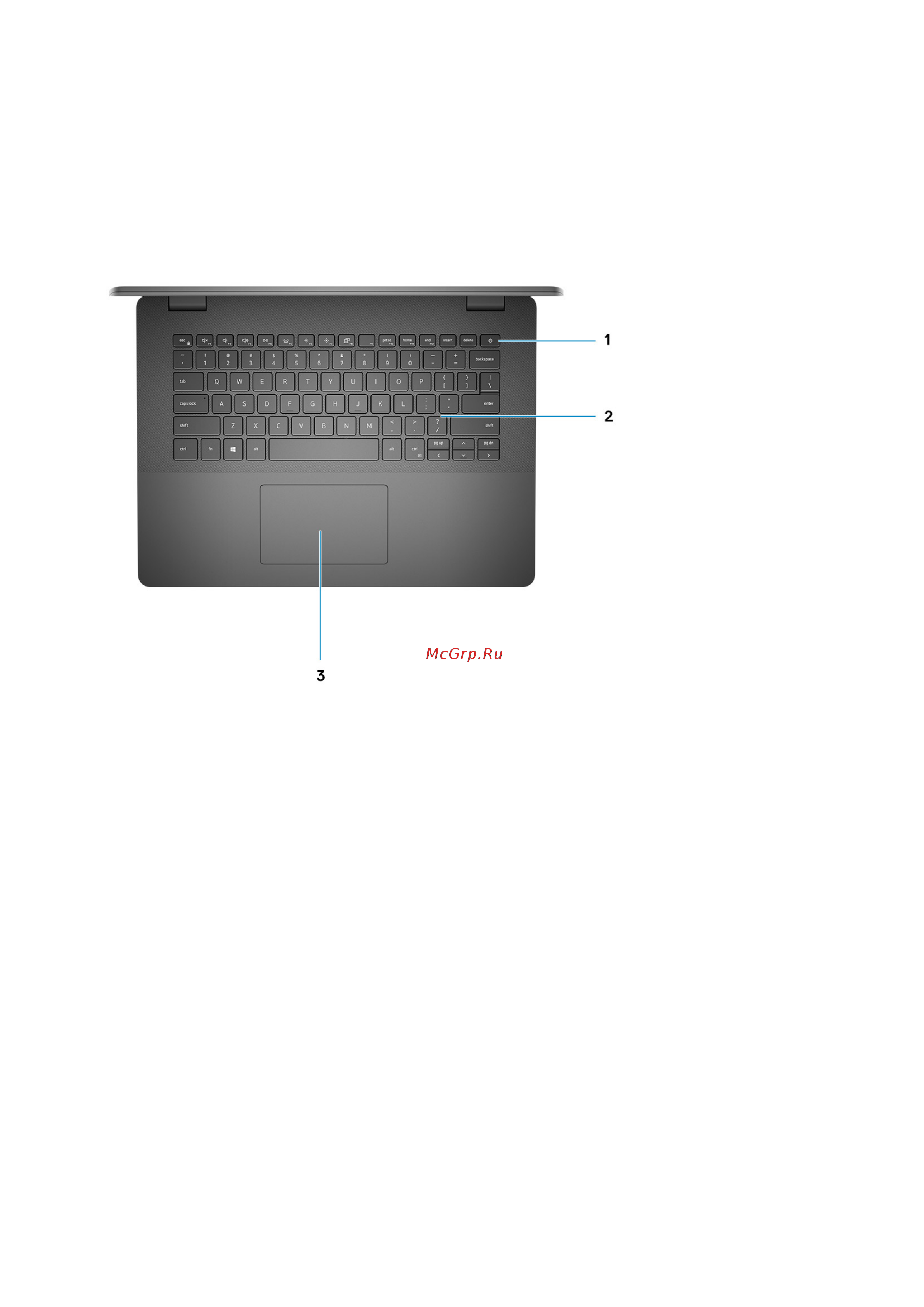 Dell Vostro 3400-4586 [11/44] Вид опорной панели