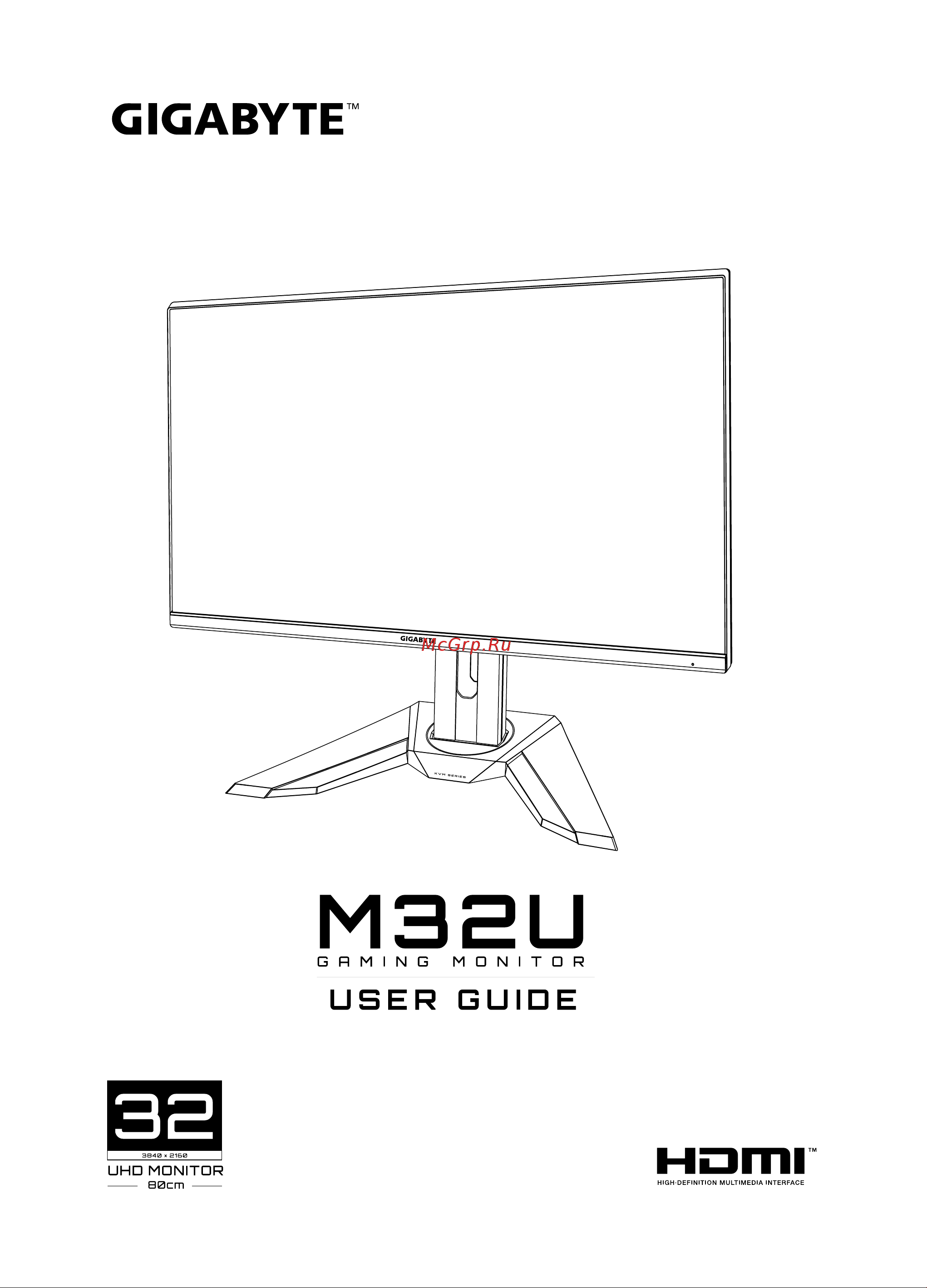 Gigabyte M32U Инструкция по эксплуатации онлайн