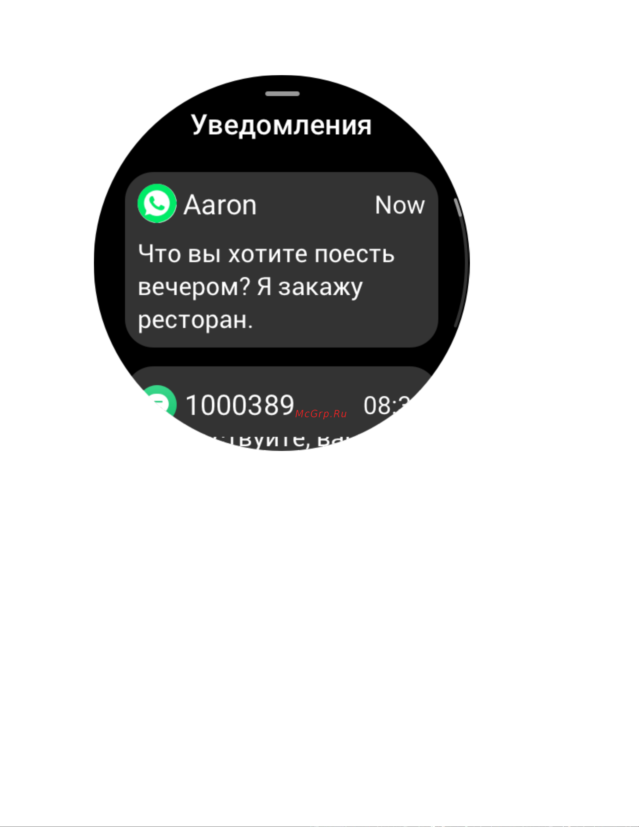 Amazfit GTR 3 Thunder Black (A1971) [10/113] Оповещения о входящих звонках