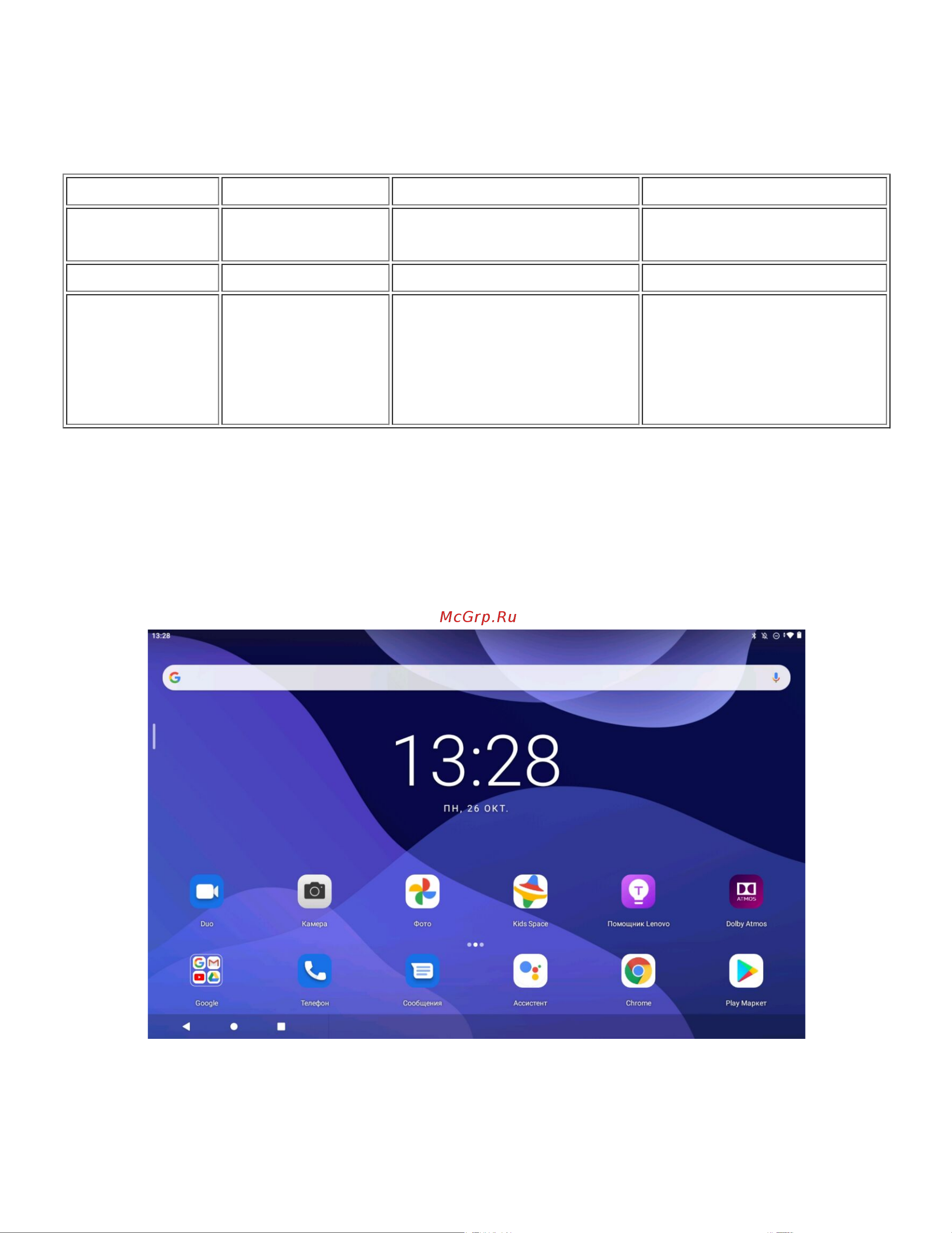 Lenovo Tab M10 HD TB-X306X (ZA6V0133RU) [3/31] Технические характеристики