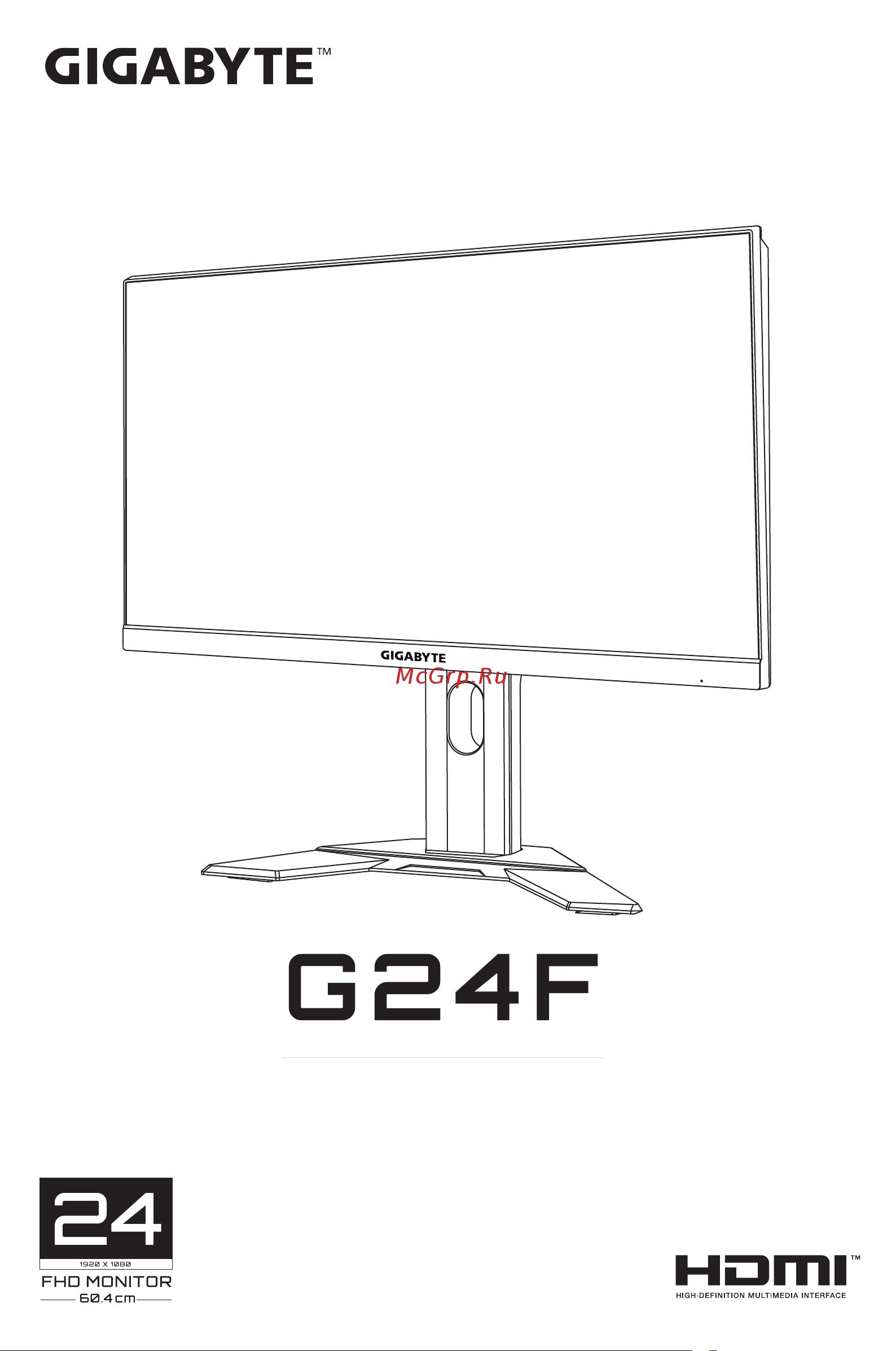 Gigabyte G24F Инструкция по эксплуатации онлайн