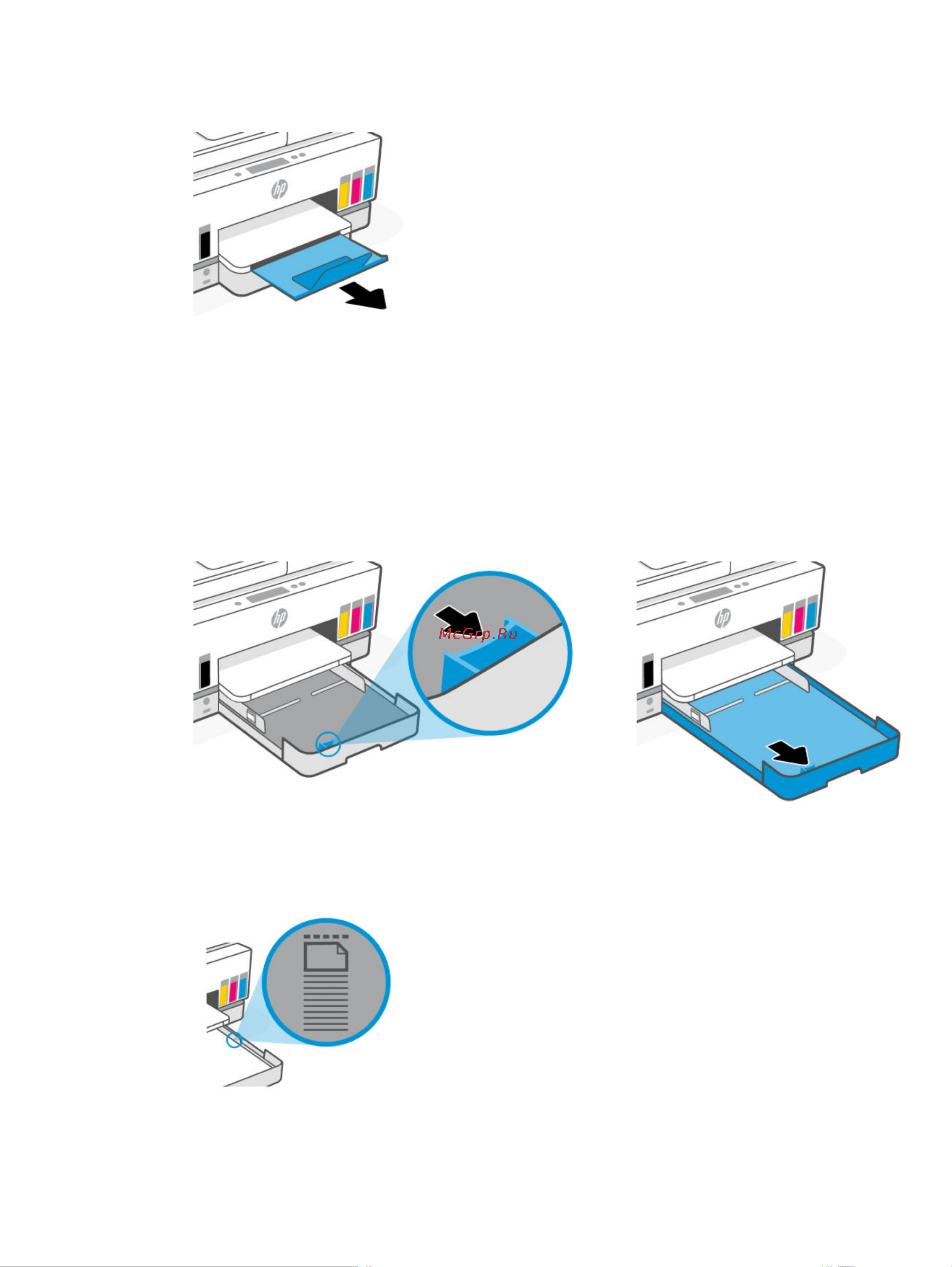 HP Smart Tank 790 All-in-One Printer (4WF66A) [31/153] Загрузка стандартной бумаги