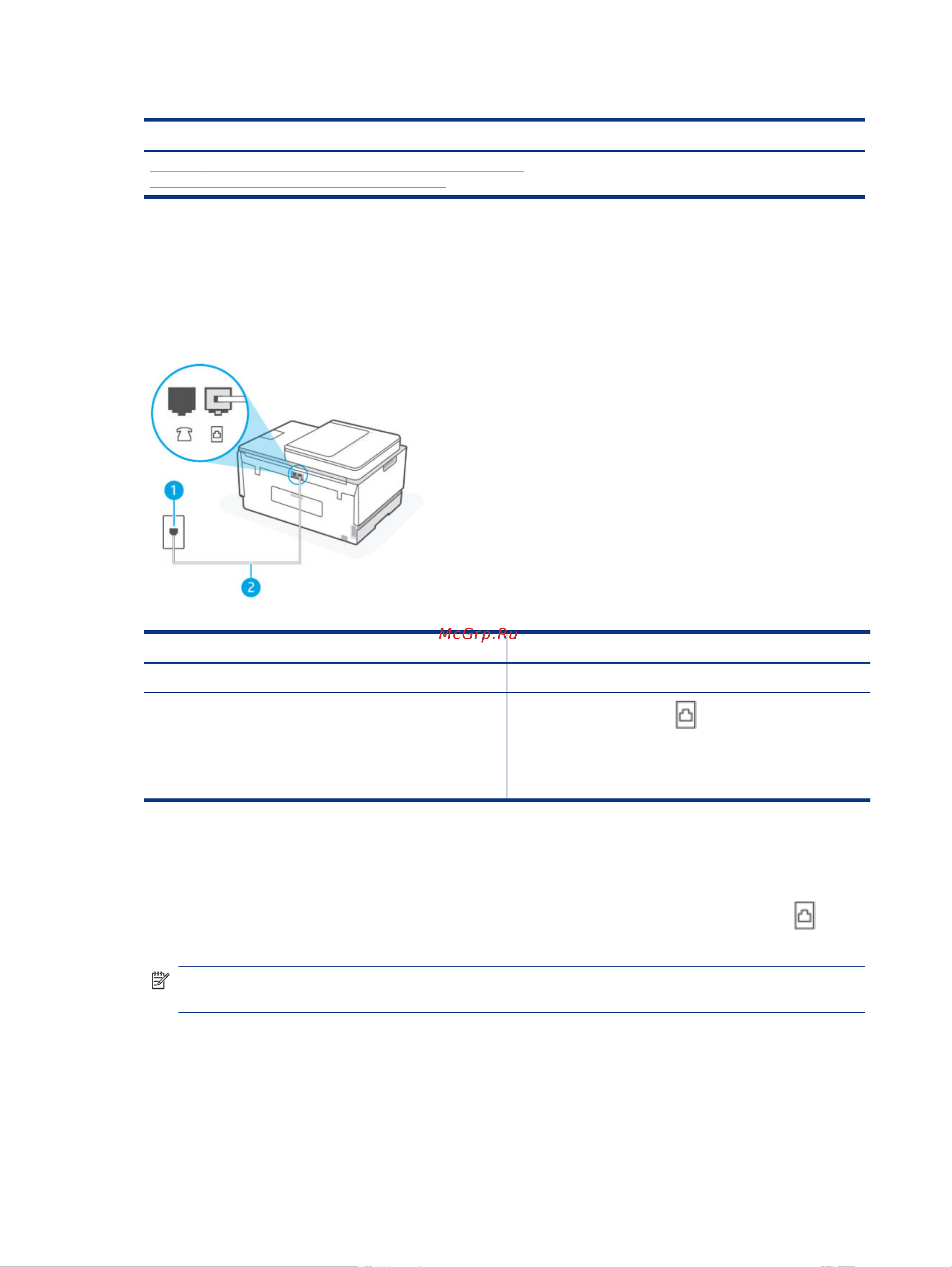 HP Smart Tank 795 (28B96A) [66/153] Вариант а отдельная линия для факсов голосовые вызовы не принимаются