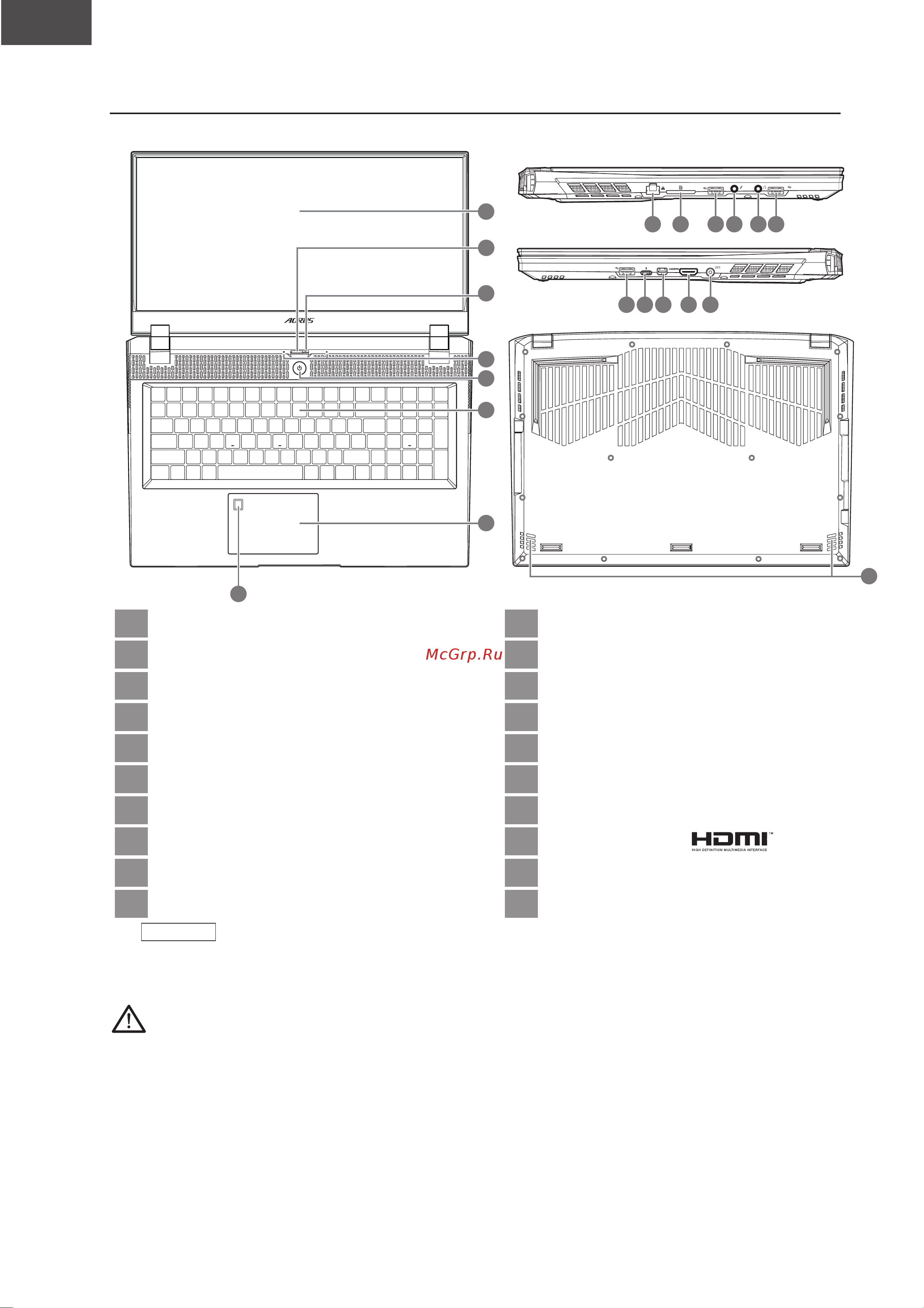 Gigabyte AORUS 17G XD-73UK325SH [34/153] Περιγραφή του aorus notebook