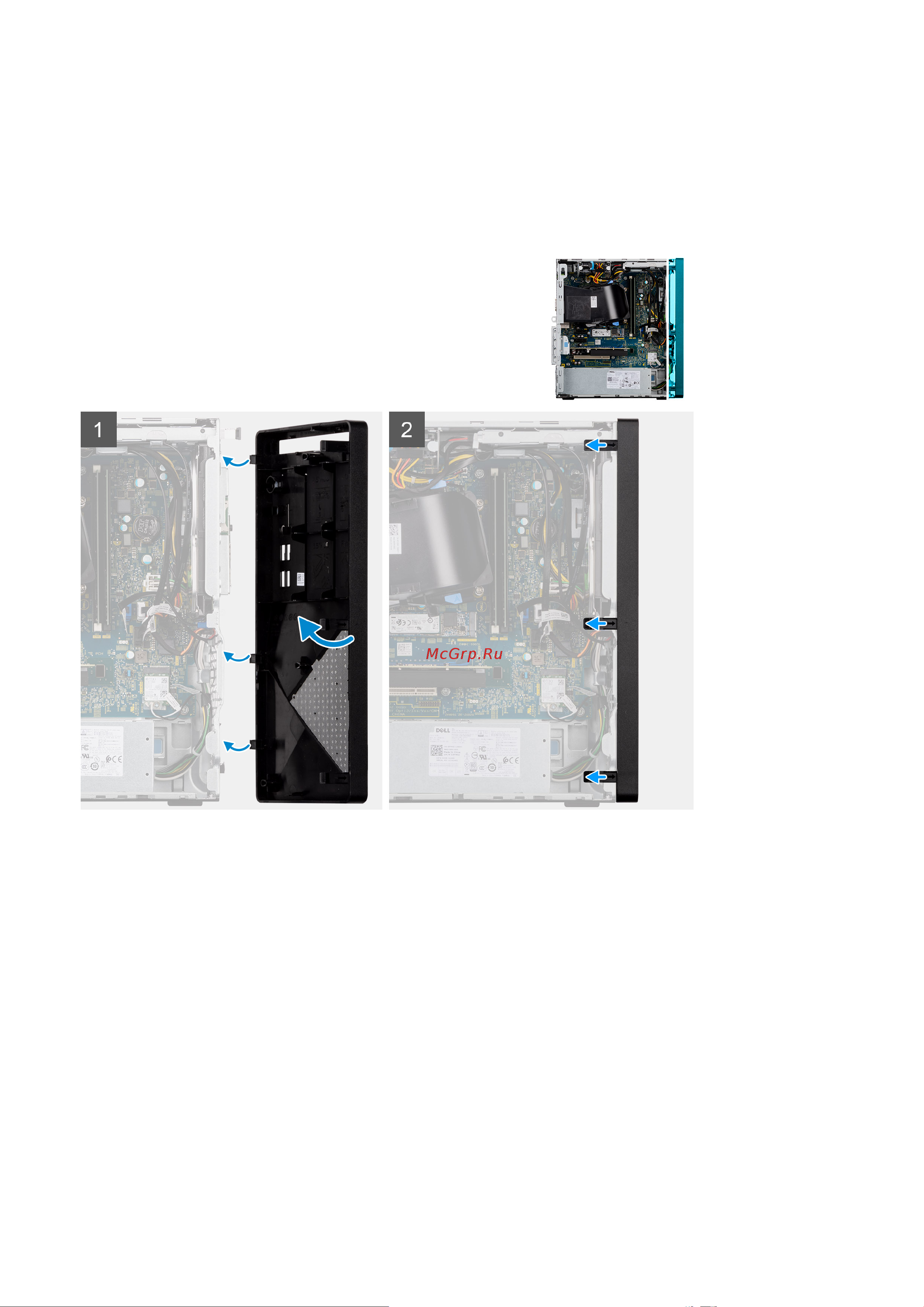 Dell Vostro 3888-0002 [18/70] Кожух вентилятора