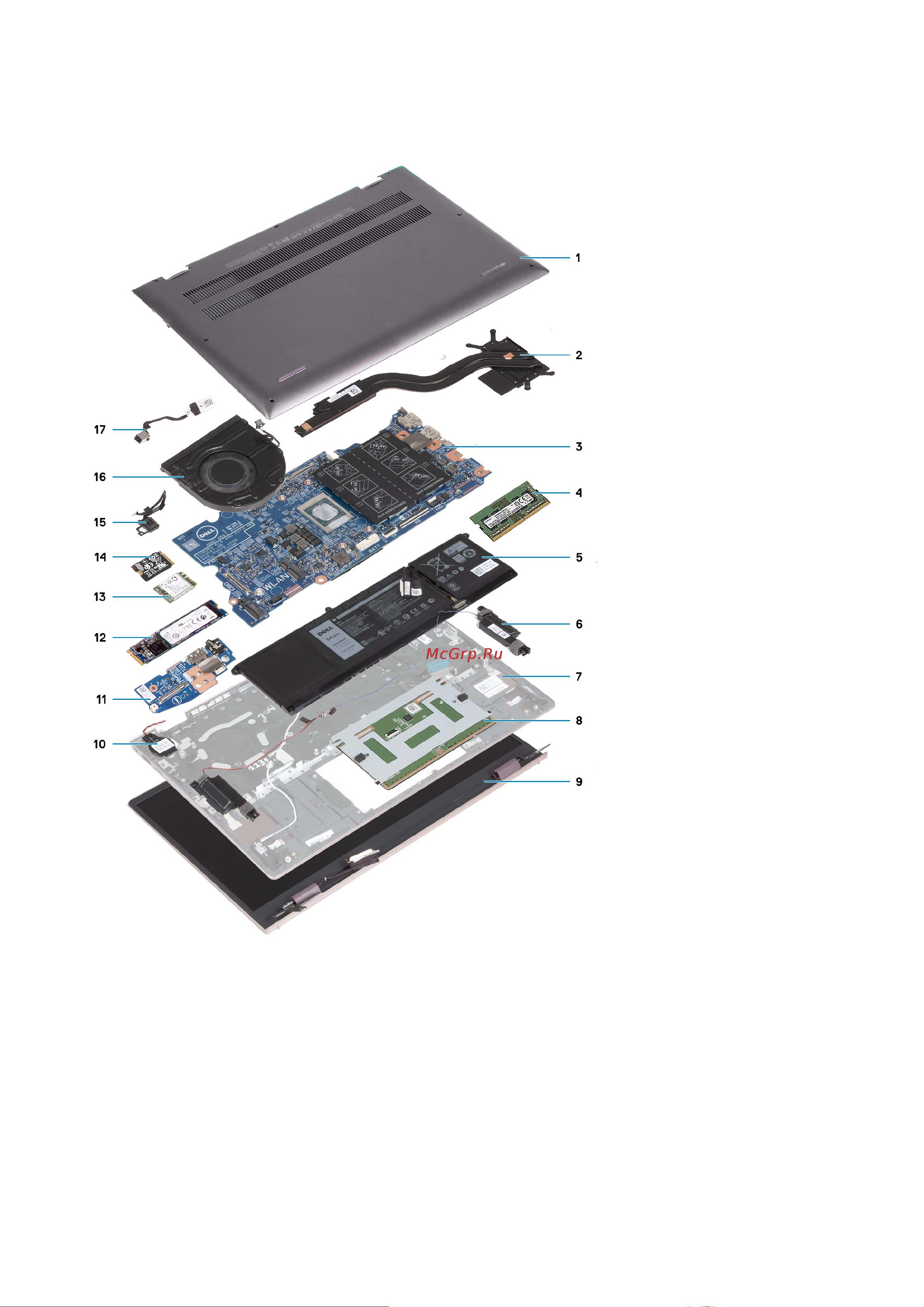 Dell Vostro 5510-2668 [13/85] Основные компоненты системы