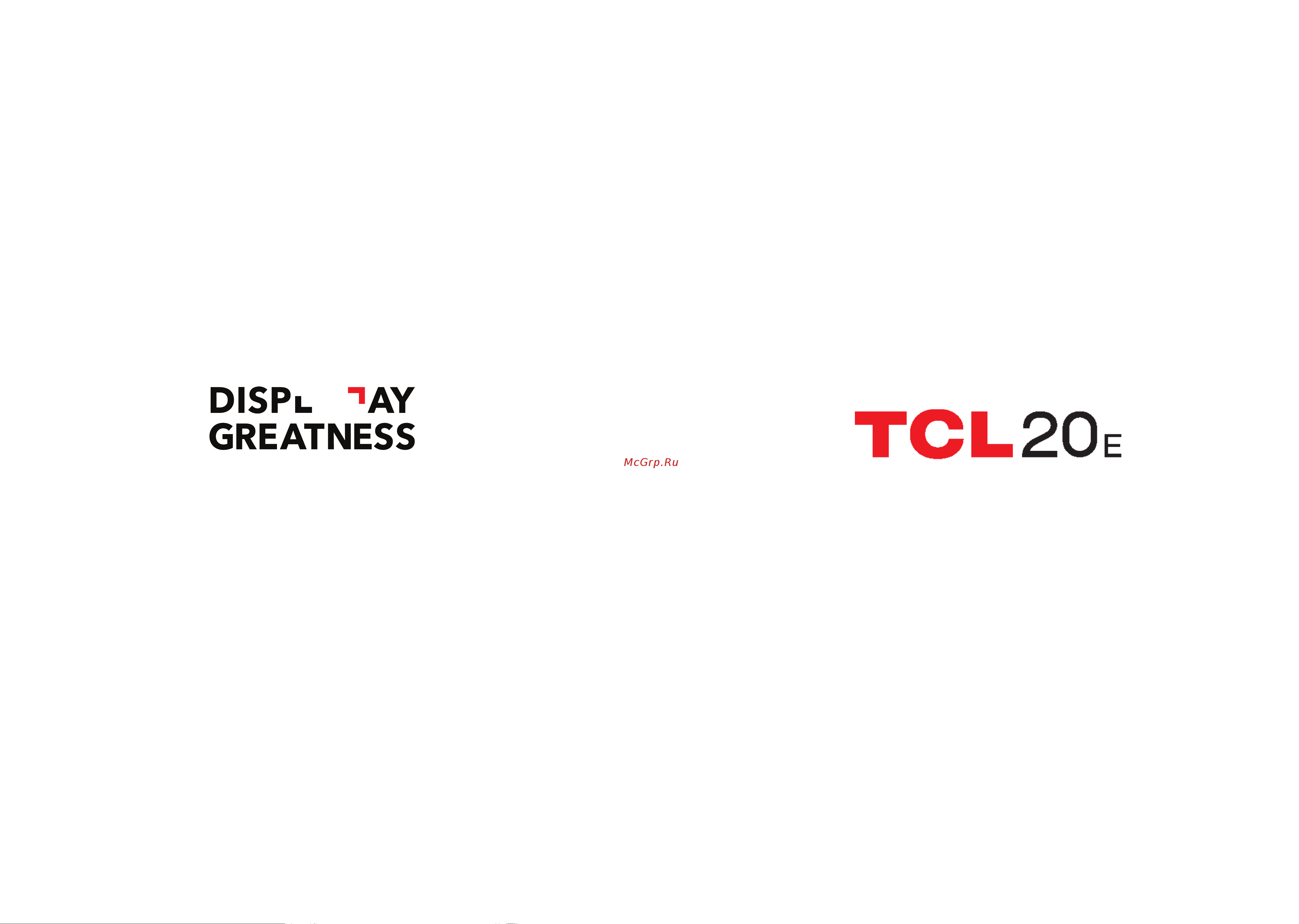 Tcl 20E Elegant Black (6125H) Инструкция по эксплуатации онлайн