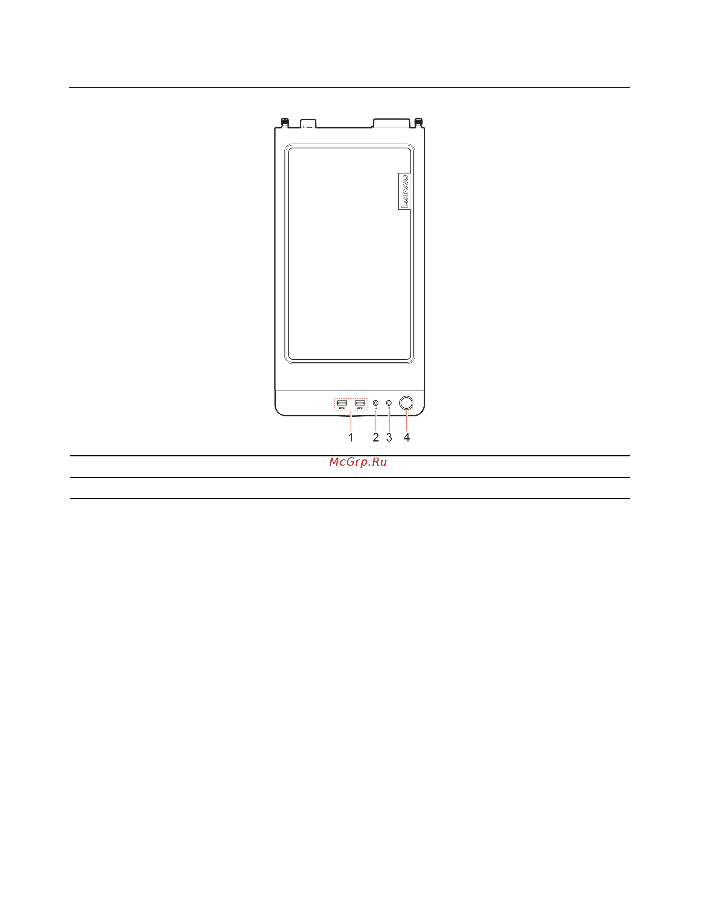Lenovo Legion T5 26IOB6 (90RT004ERS) [8/60] Спецификации usb на странице 4