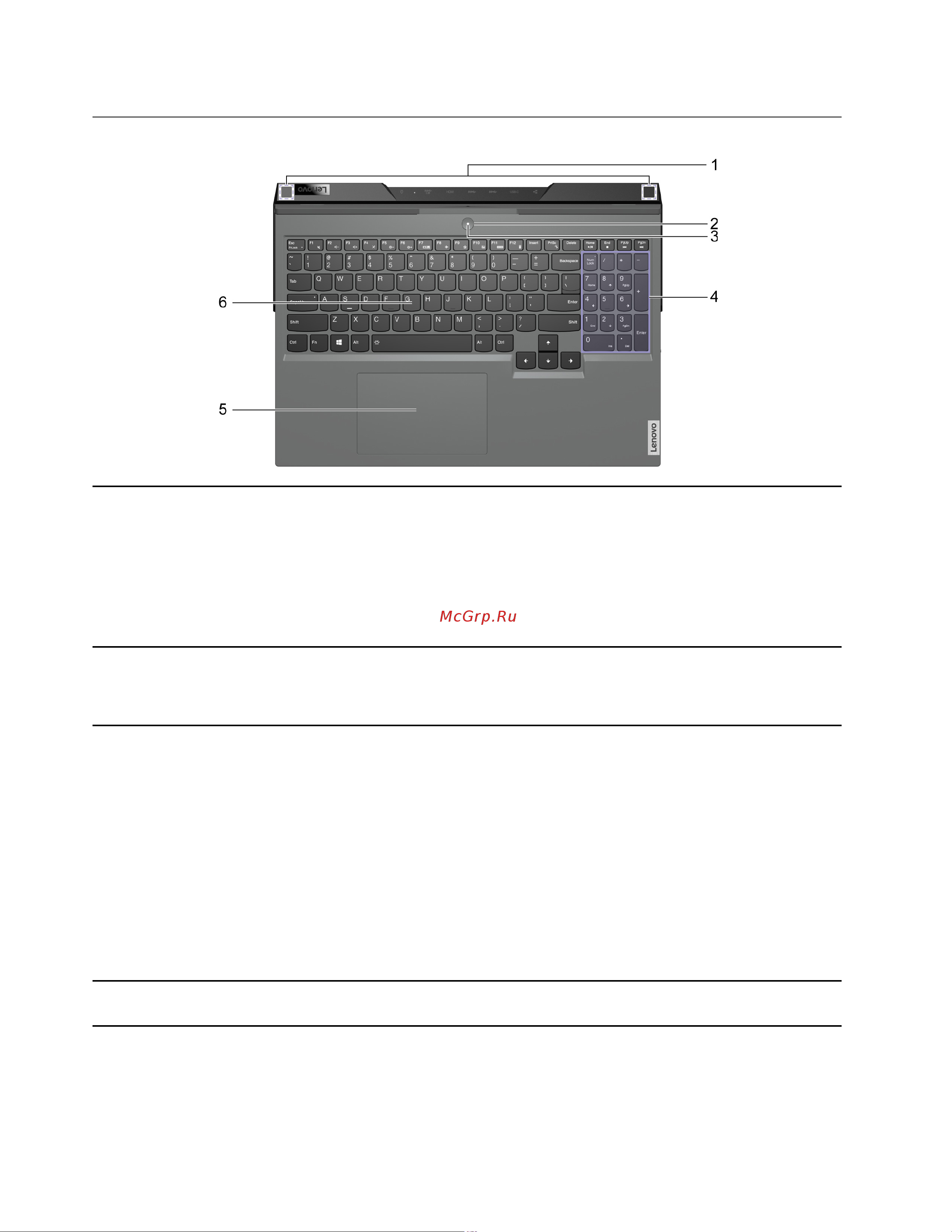 Lenovo Legion 5 Pro 16ACH6H (82JQ010BRK) [8/38] Вид основания