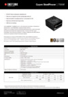 Chieftec 750W SteelPower (BDK-750FC) Инструкция по эксплуатации