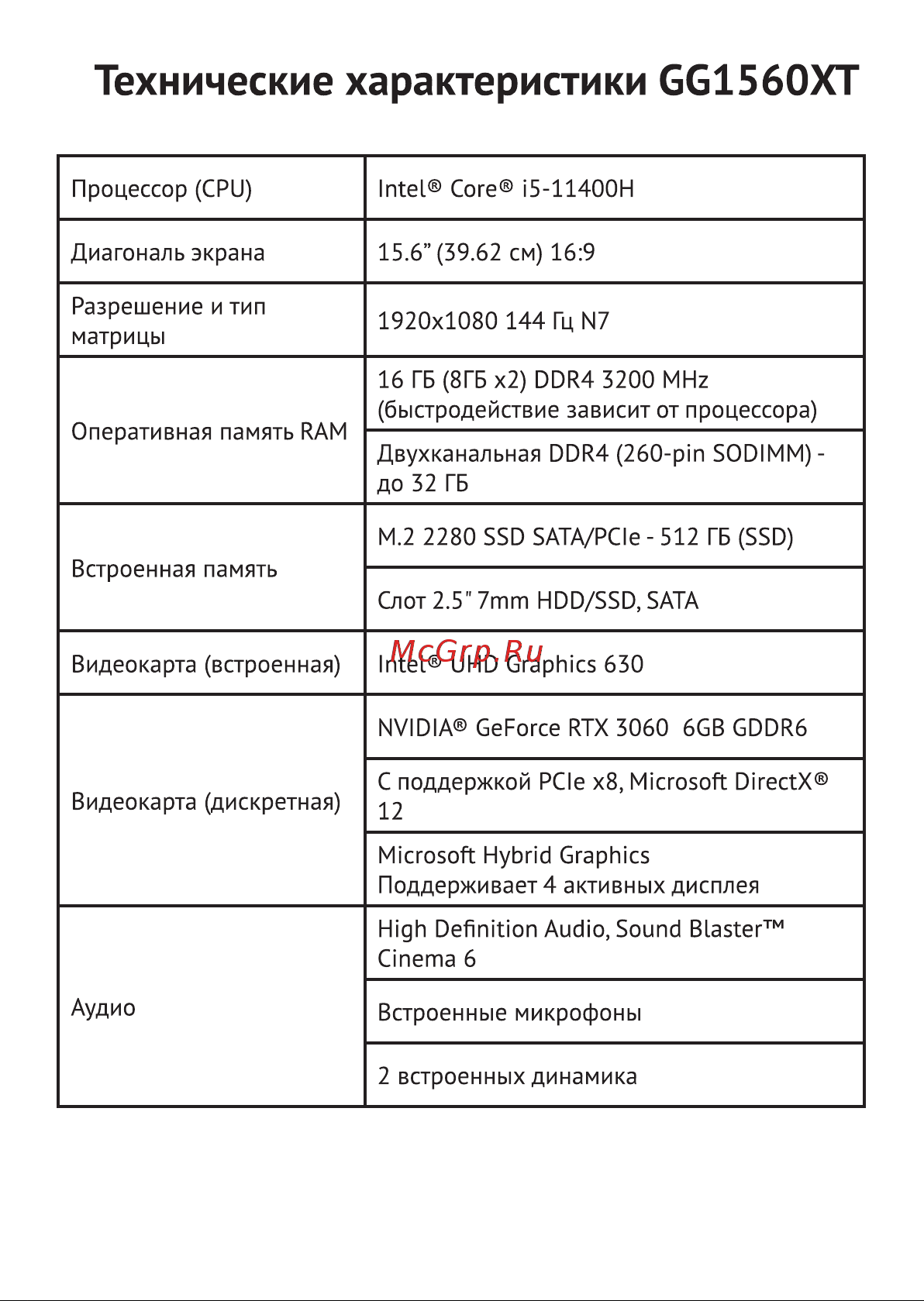 Haier GG1505A [21/69] Технические характеристики gg1560xt