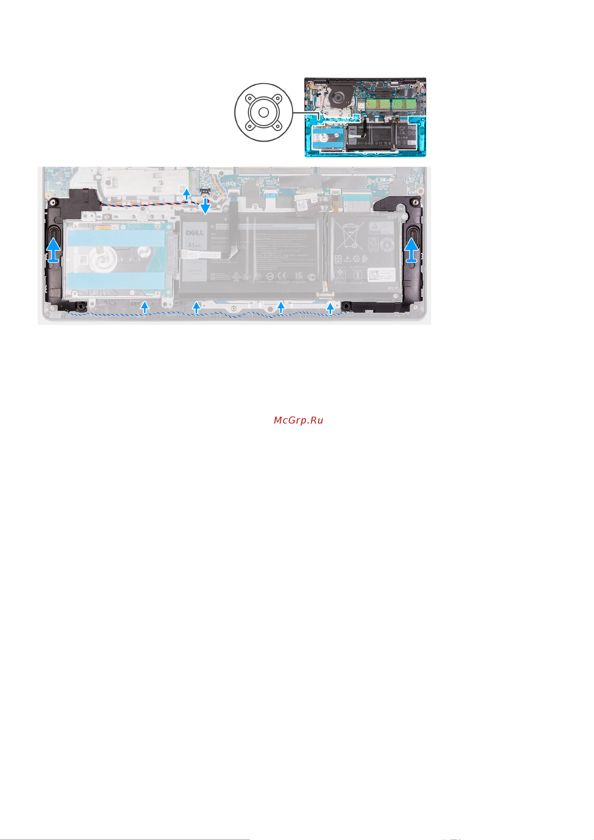 Dell Vostro 3515-5524 [35/91] Установка динамиков