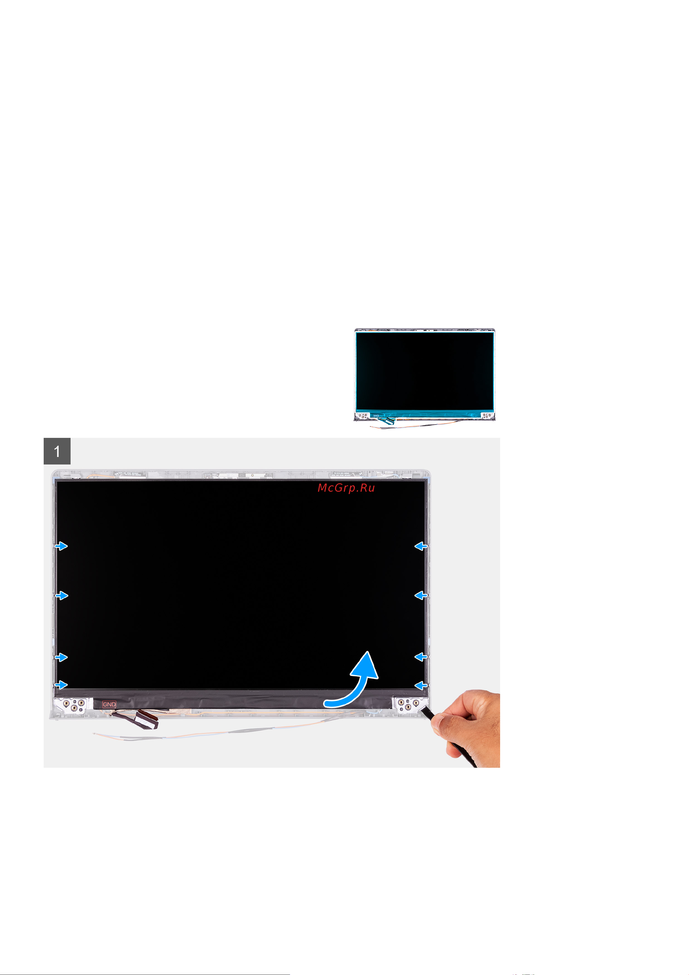 Dell Vostro 3515-5524 [58/91] Панель дисплея