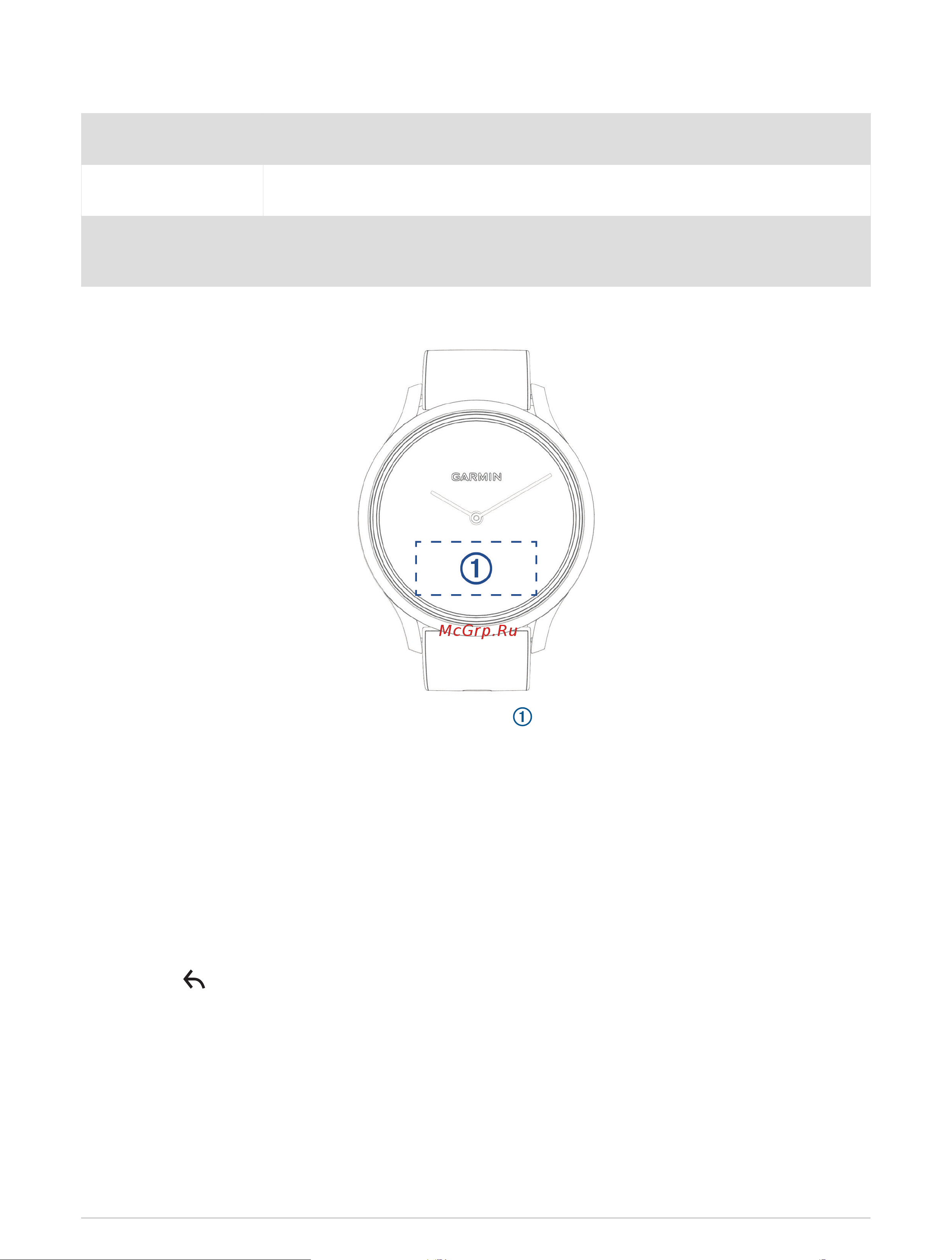 Garmin vivomove Sport (010-02566-01) [7/44] Использование устройства