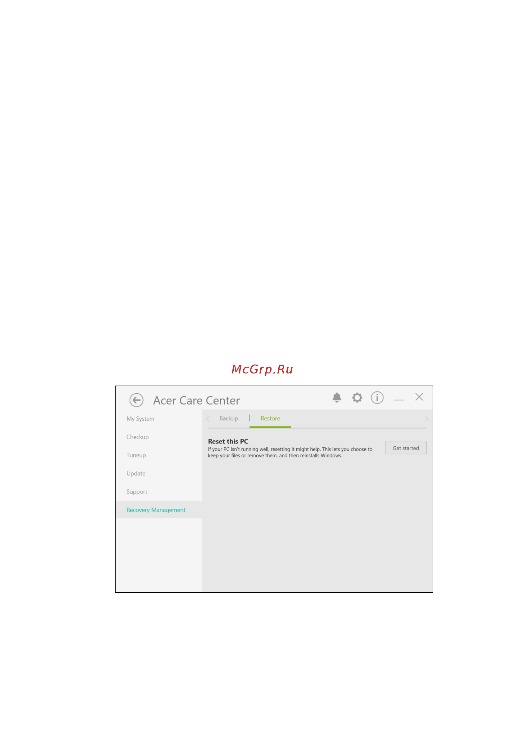 Acer Nitro AN517-54-77PS (NH.QFCER.006), хороший [39/0] Вернуть компьютер в исходное состояние и удалить все