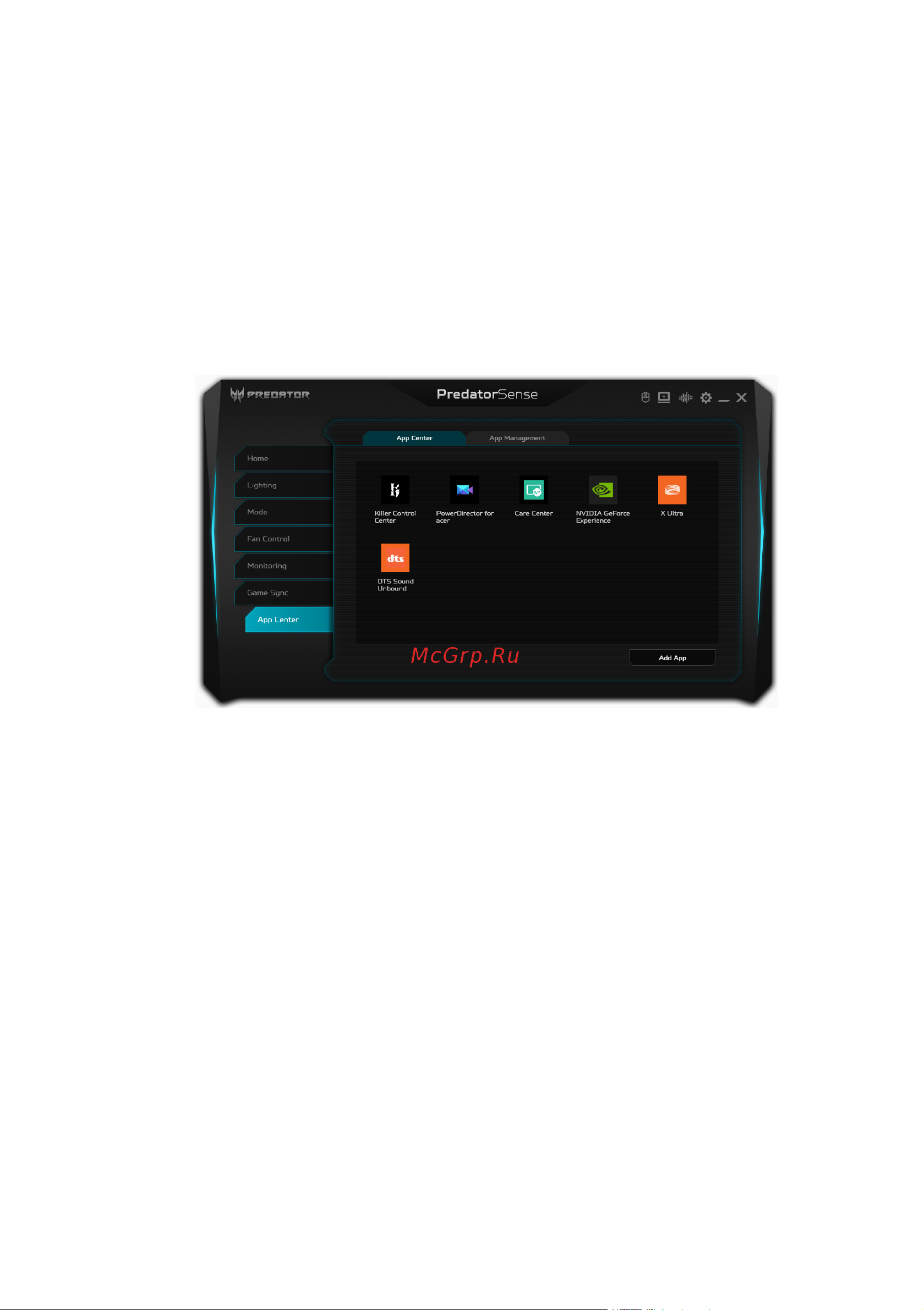 Acer Predator Helios 300 PH317-55-78L7 (NH.QB6ER.00B) [61/108] App center