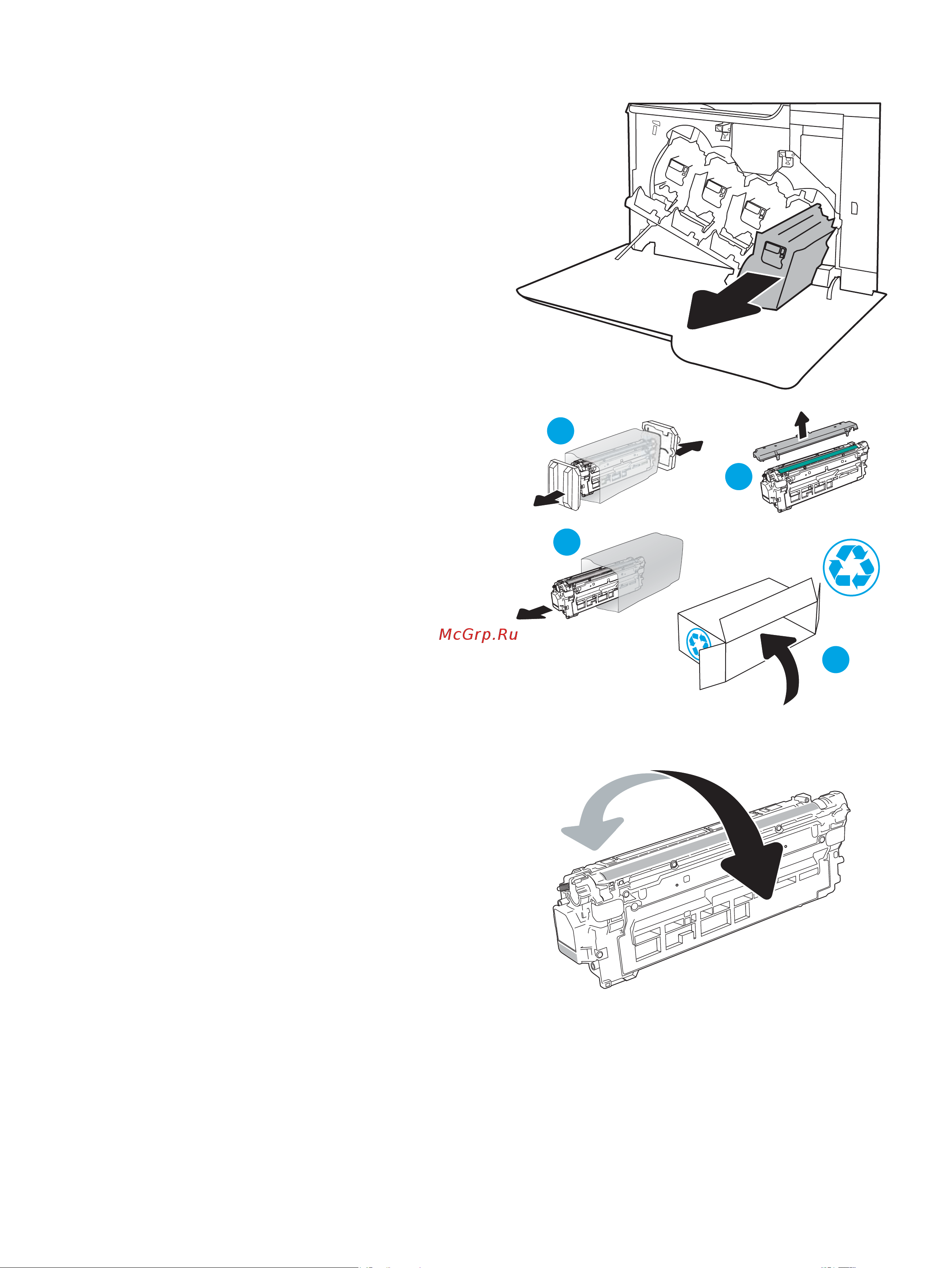 HP Color LaserJet Enterprise M653dn (J8A04A) Инструкция по эксплуатации онлайн [61/164] 789341