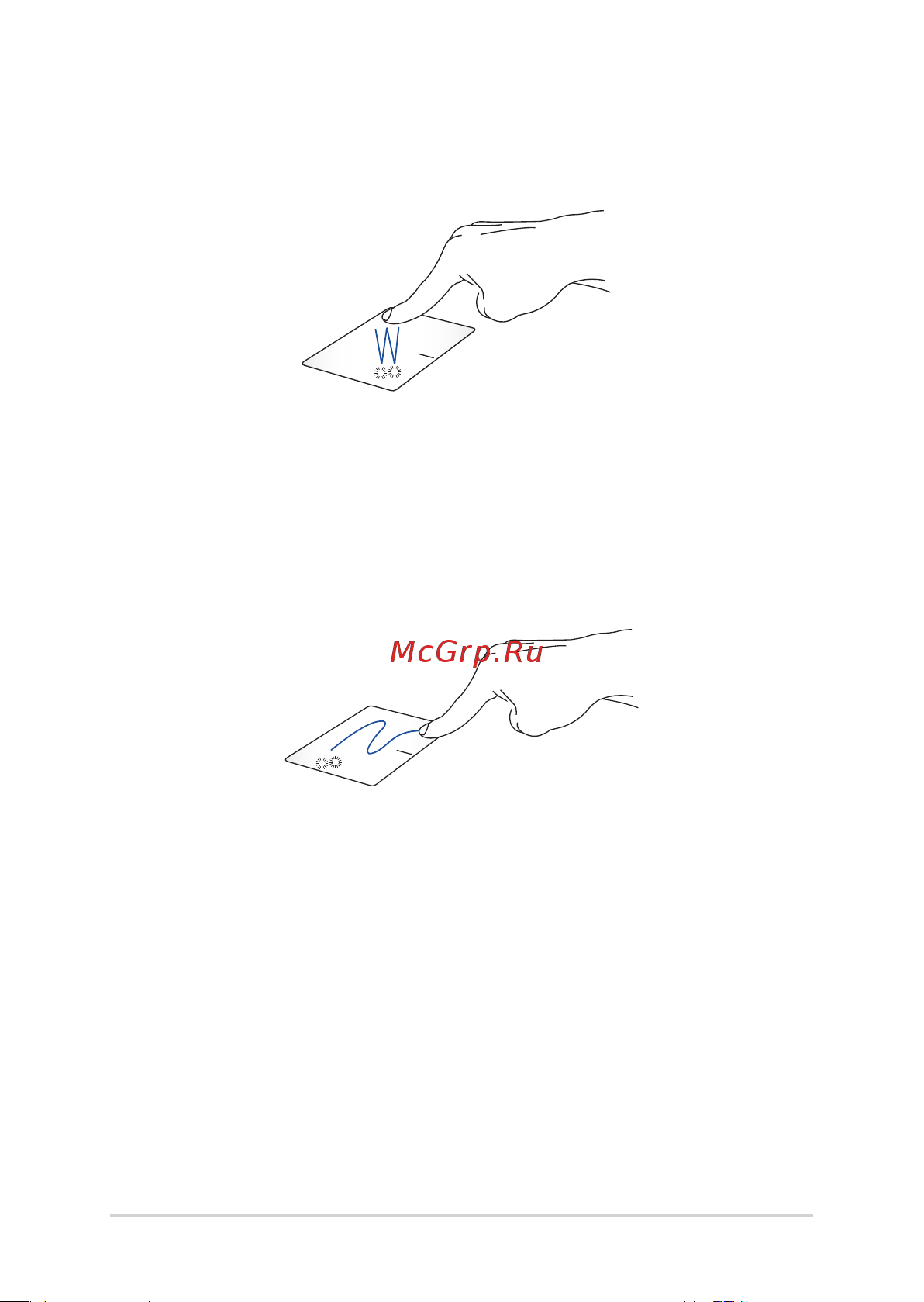 Asus Zenbook 14 Flip UP5401ZA-KN001W [39/114] Жесты одним пальцем