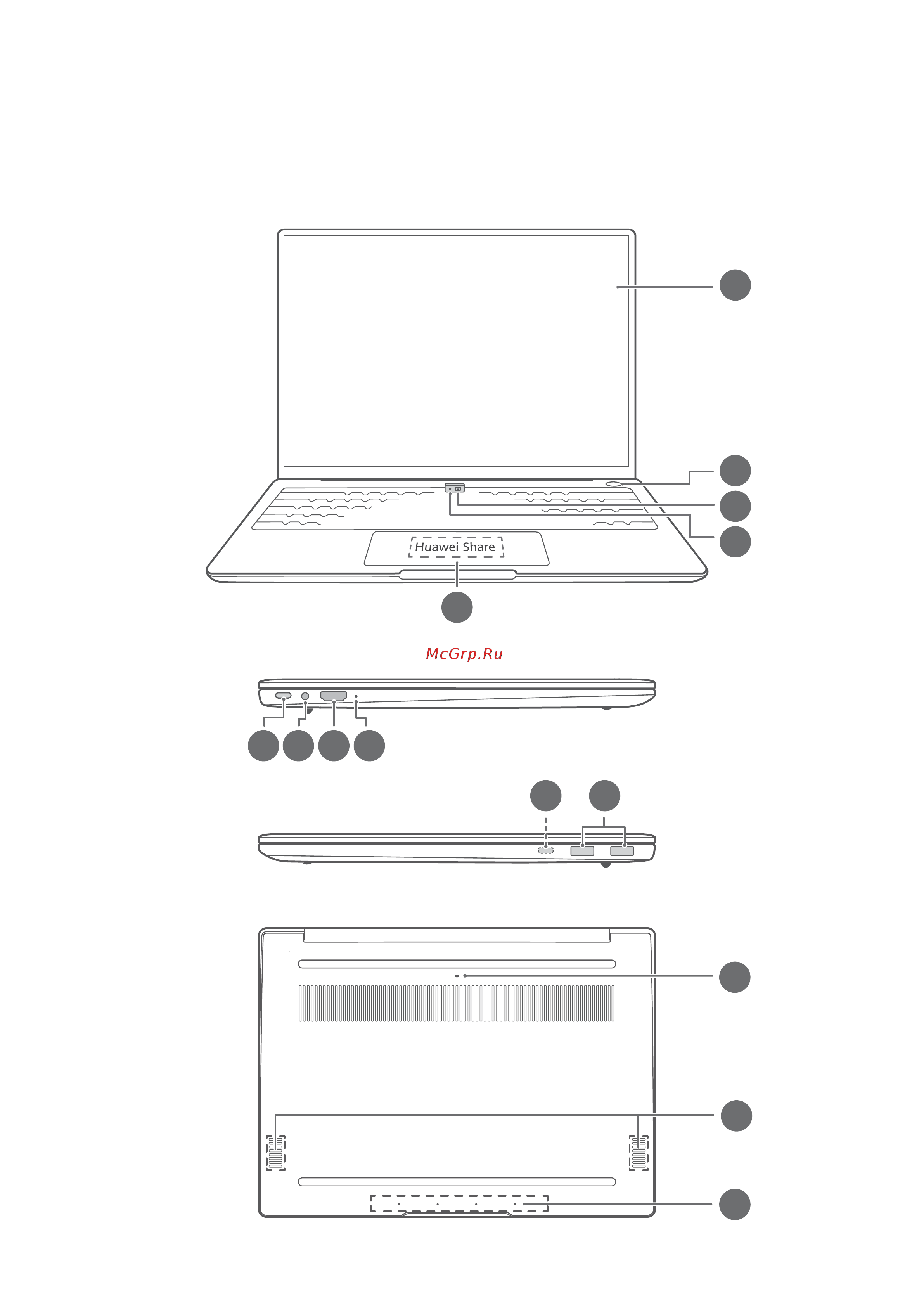 Huawei MateBook 14 KLVD-WFH9 16+512 Space Grey [4/49] Знакомство с компьютером