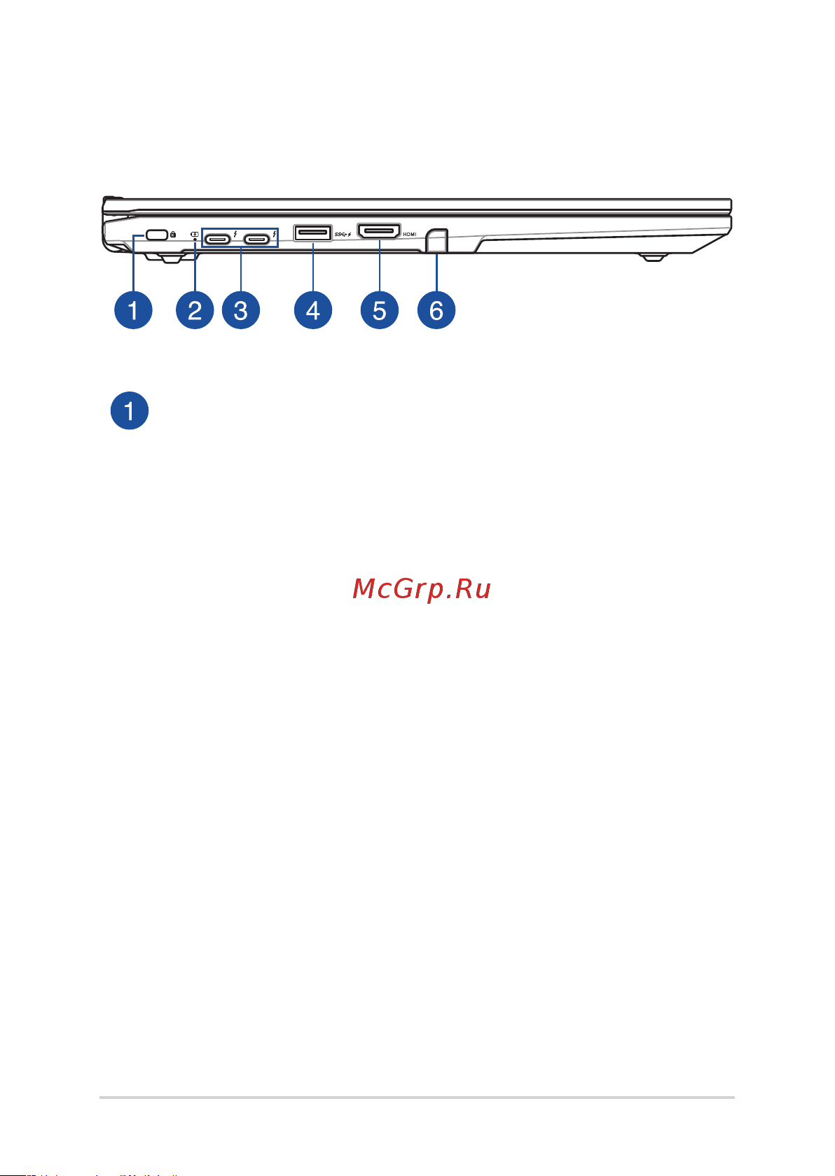 Asus ExpertBook B3 Flip B3402FEA [25/108] Вид слева