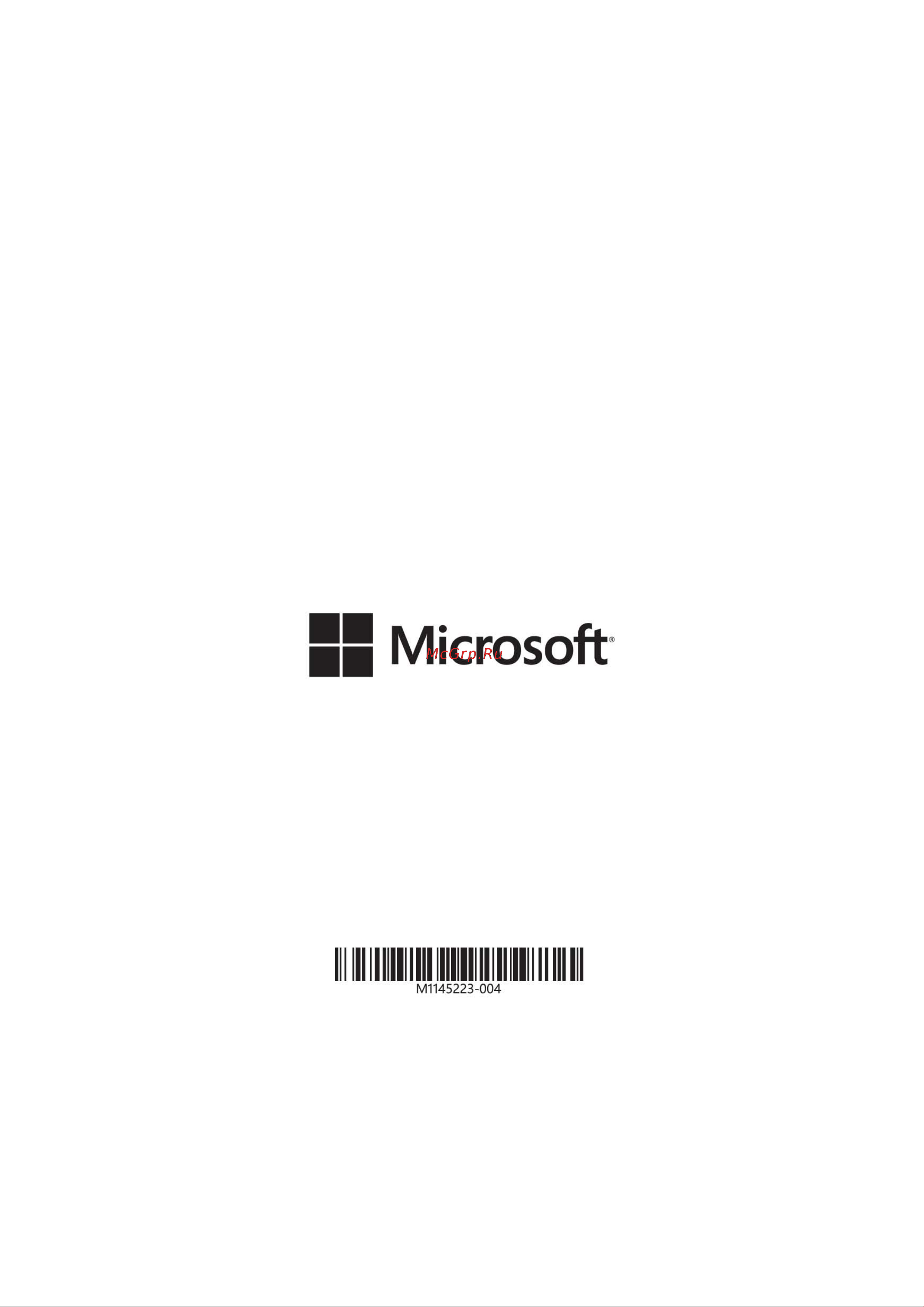 Microsoft Robot White Инструкция по эксплуатации онлайн [10/10] 800163
