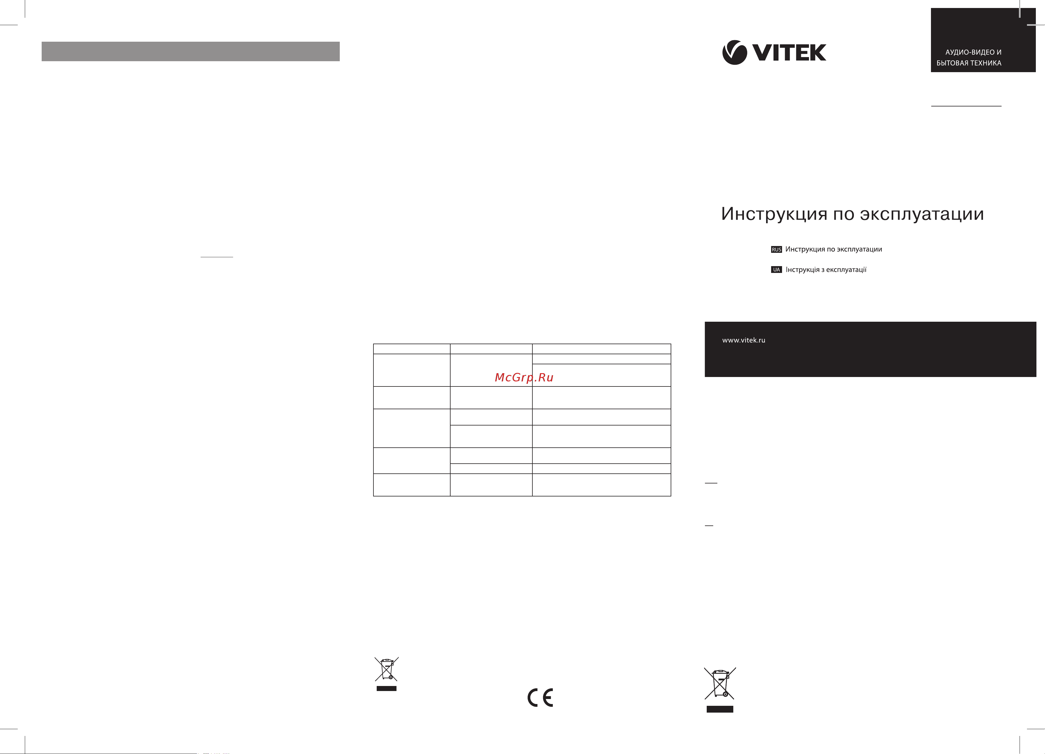 Vitek 2347-VT-01 [2/2] Im vt 2347_a4_2_lang indd 2 8 25 20 2 29 pm