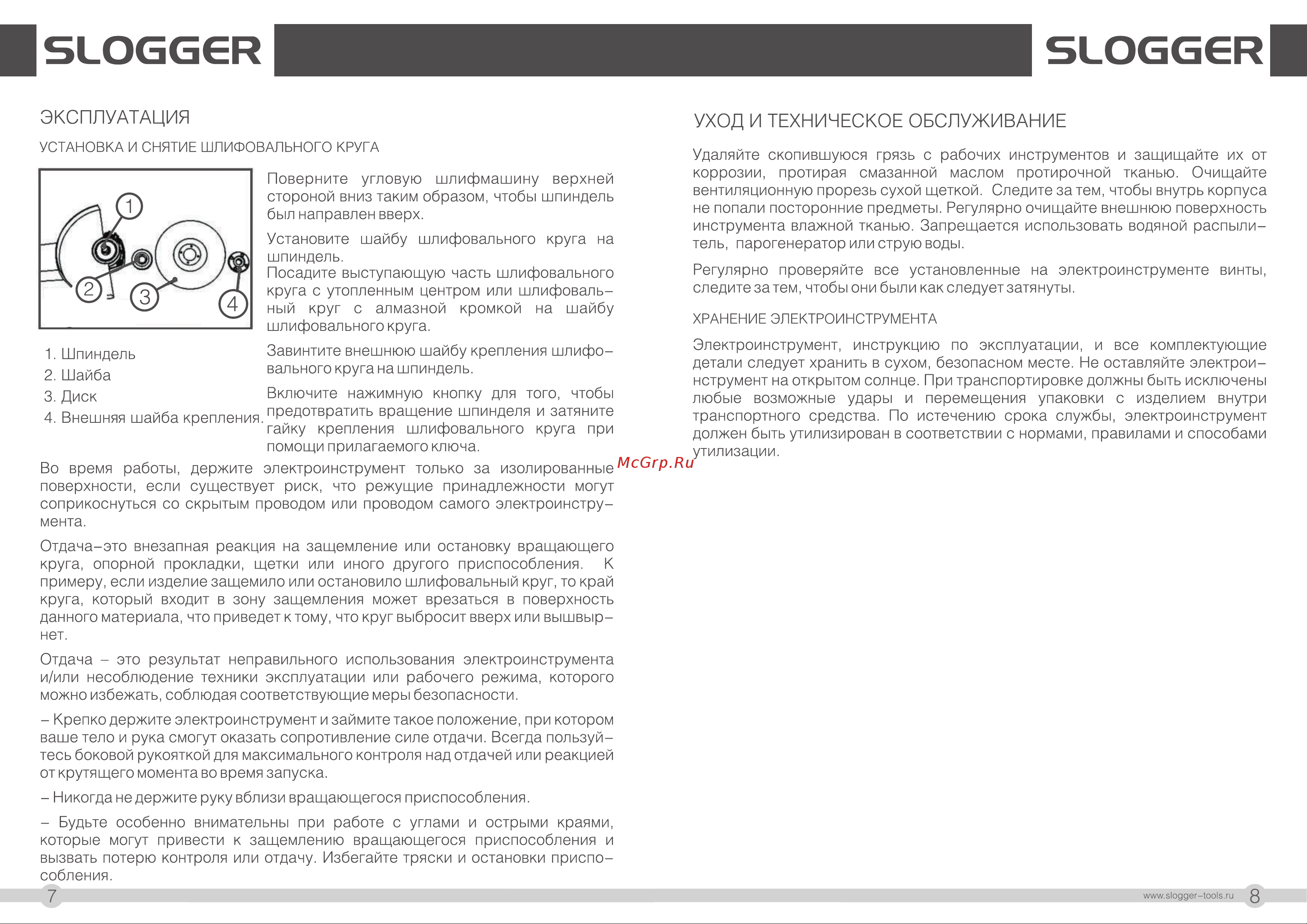 Slogger AG8125 125мм [5/7] Slogggr slogggr