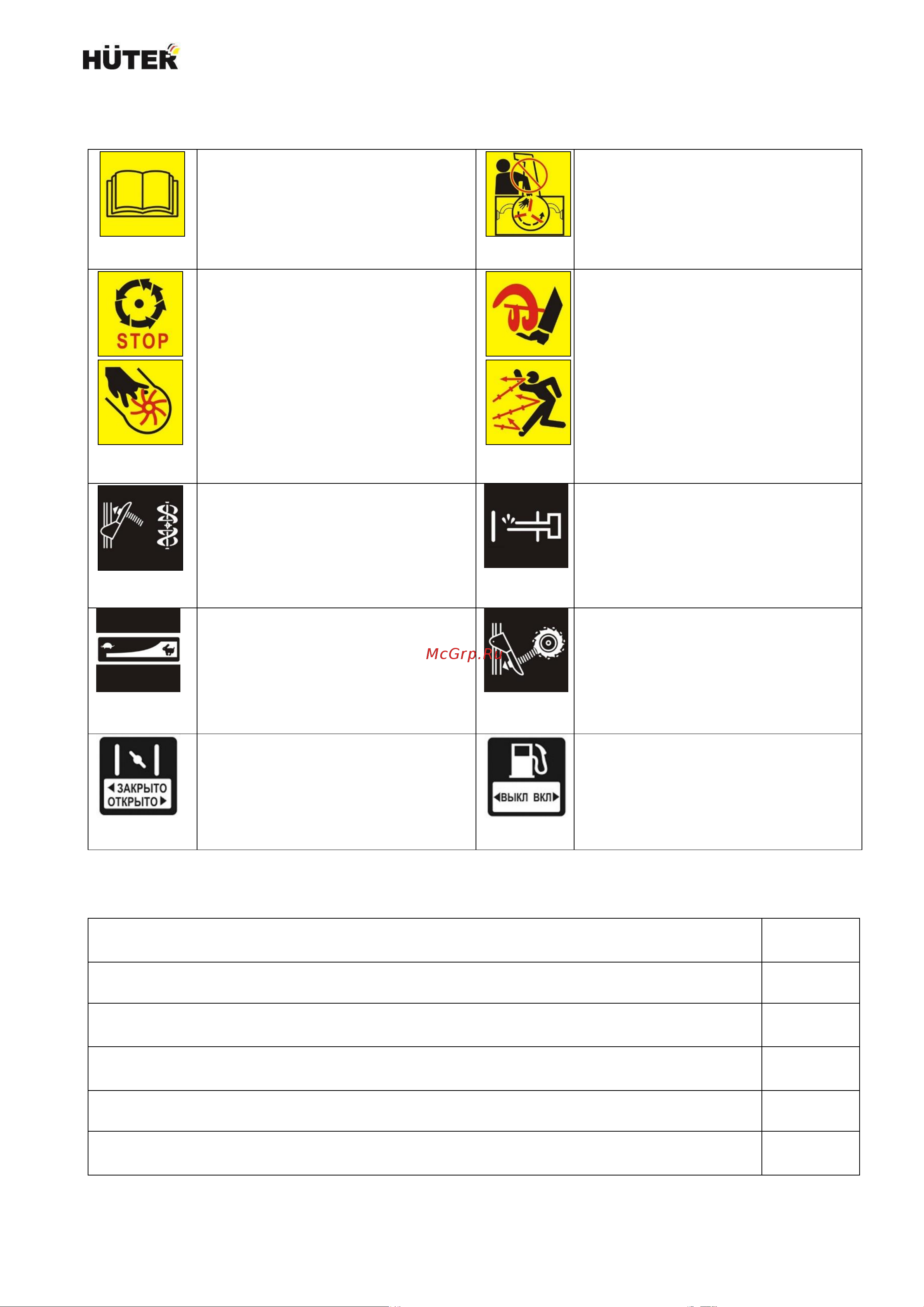 Huter SGC 6000CD [6/28] Комплектность