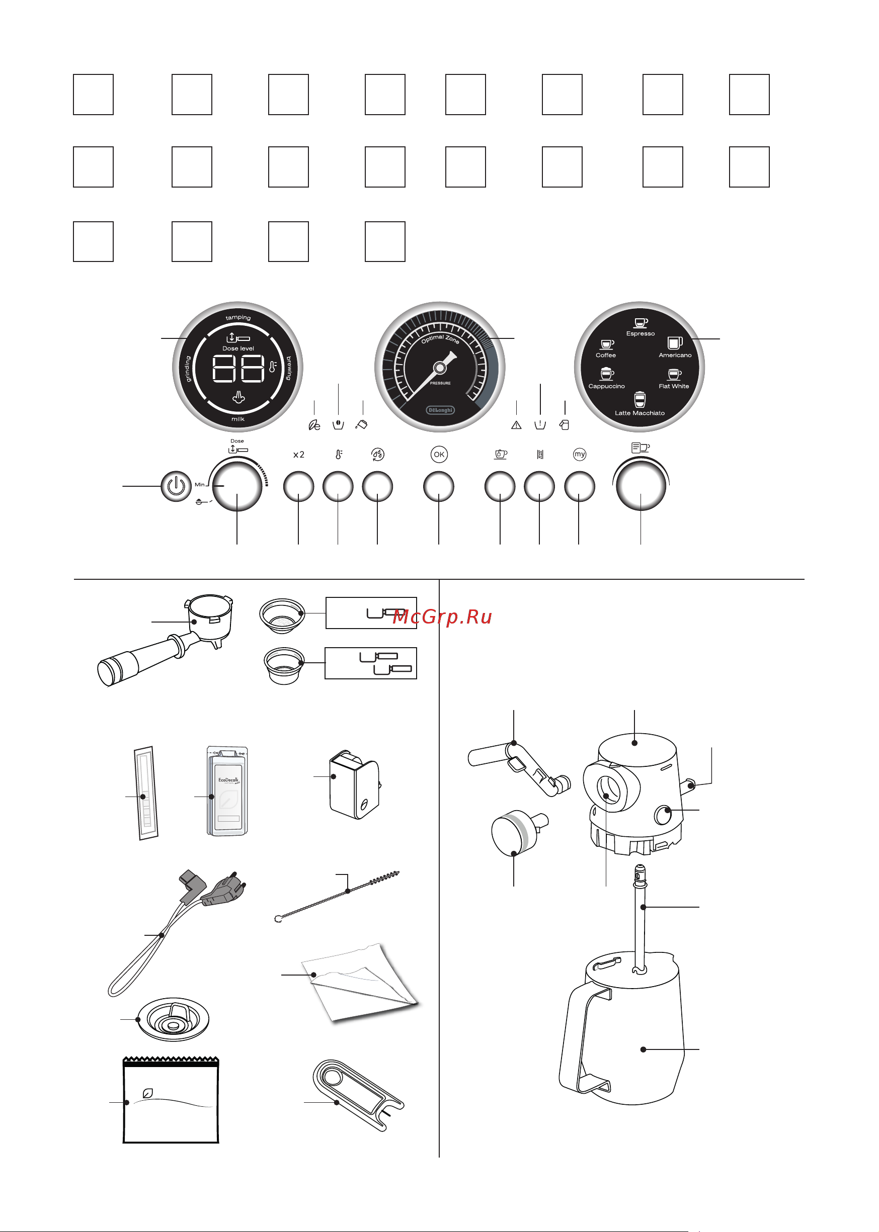 Delonghi EC9665.M [3/21] C11 c12