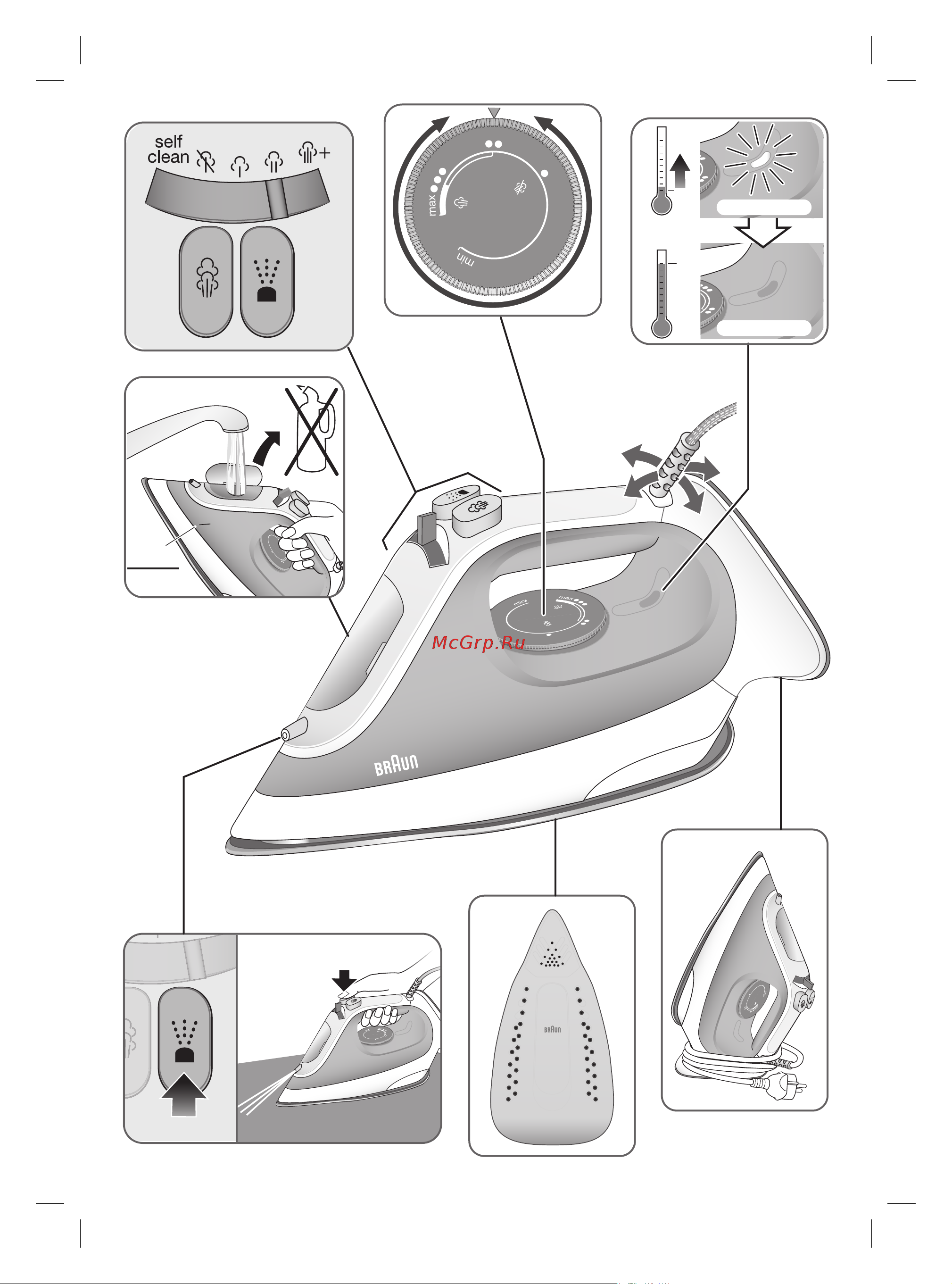 Braun 12730011-SI3054GY [3/12] Permanent