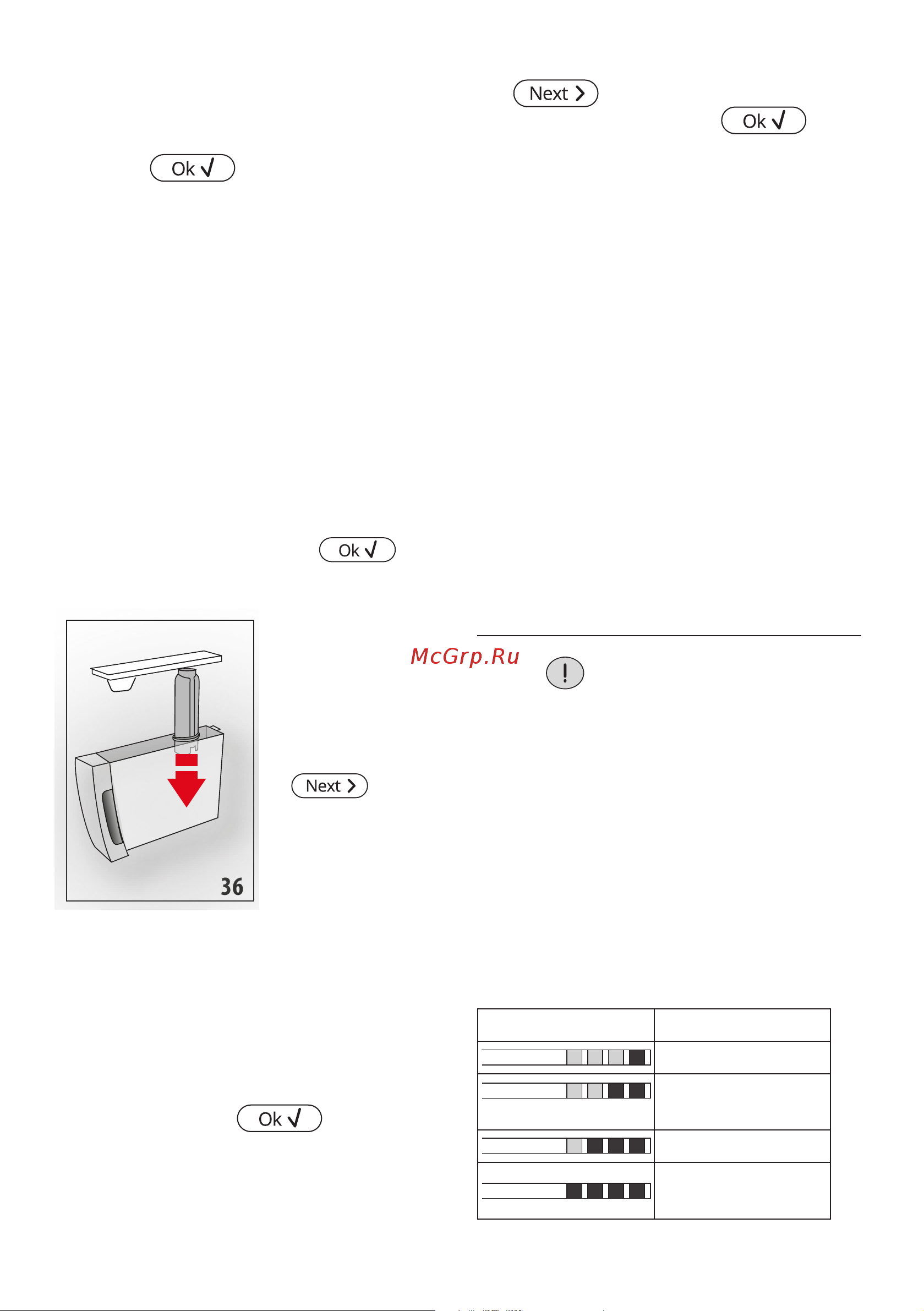 Delonghi ECAM370.70.B [16/140] Programmering av vannets
