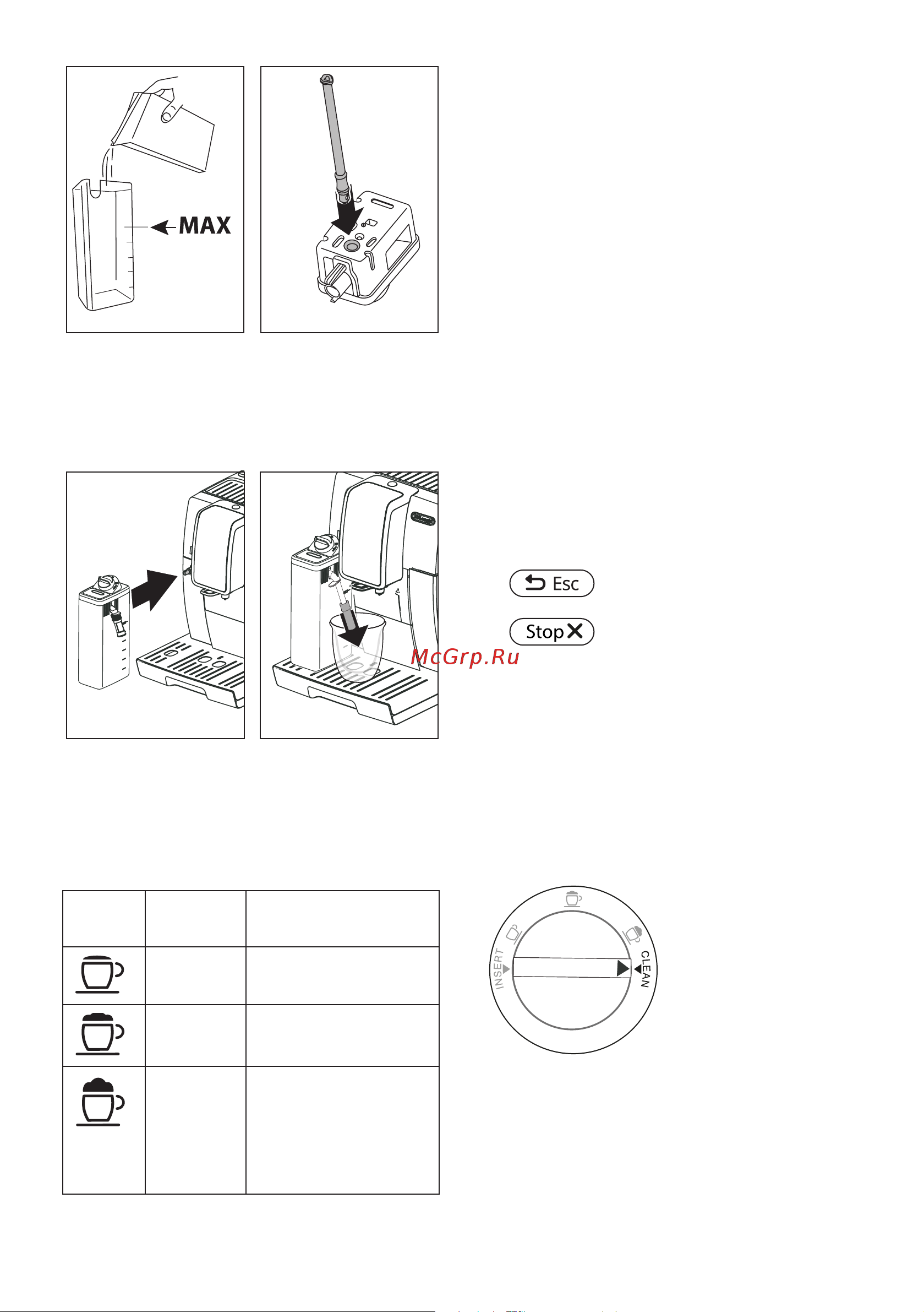 Delonghi ECAM370.70.B [32/140] Justera mängden av skum