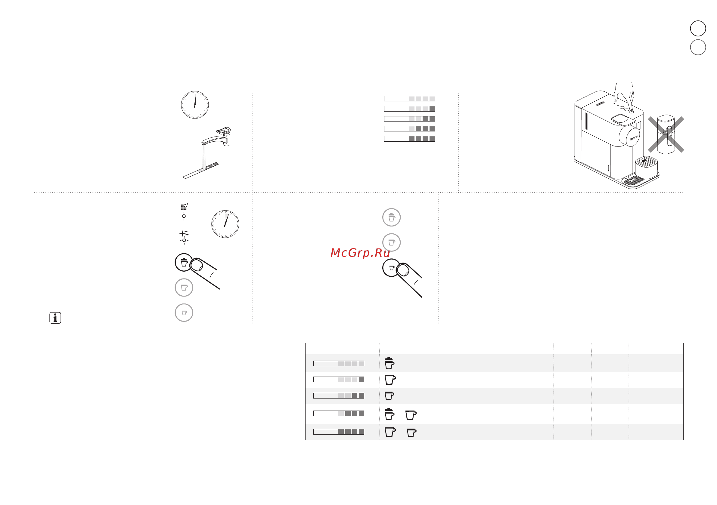 Delonghi EN510.W [16/187] Setting water hardness programmation de la dureté de l eau