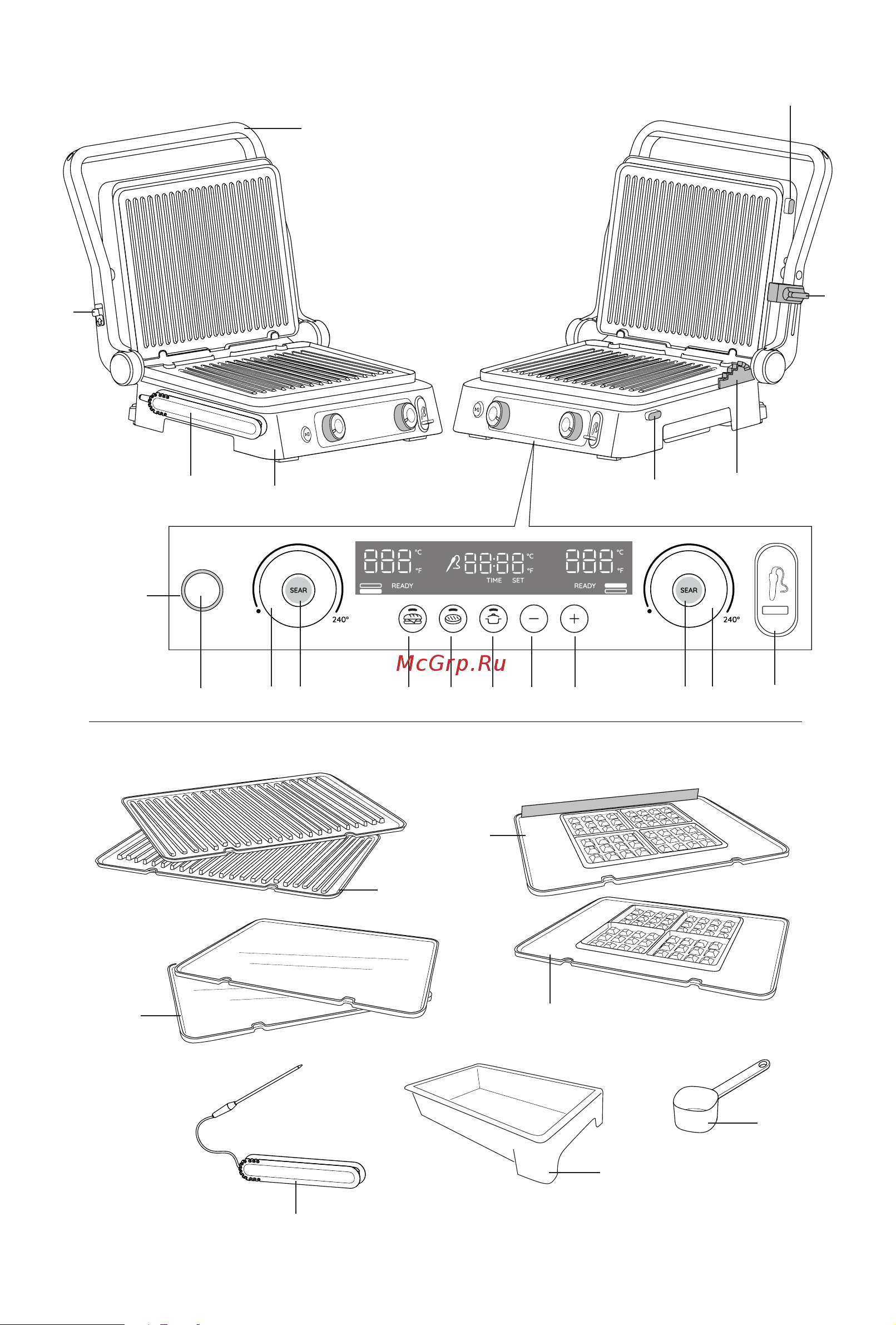 Delonghi CGH1130DP Инструкция по эксплуатации онлайн [4/27] 653456