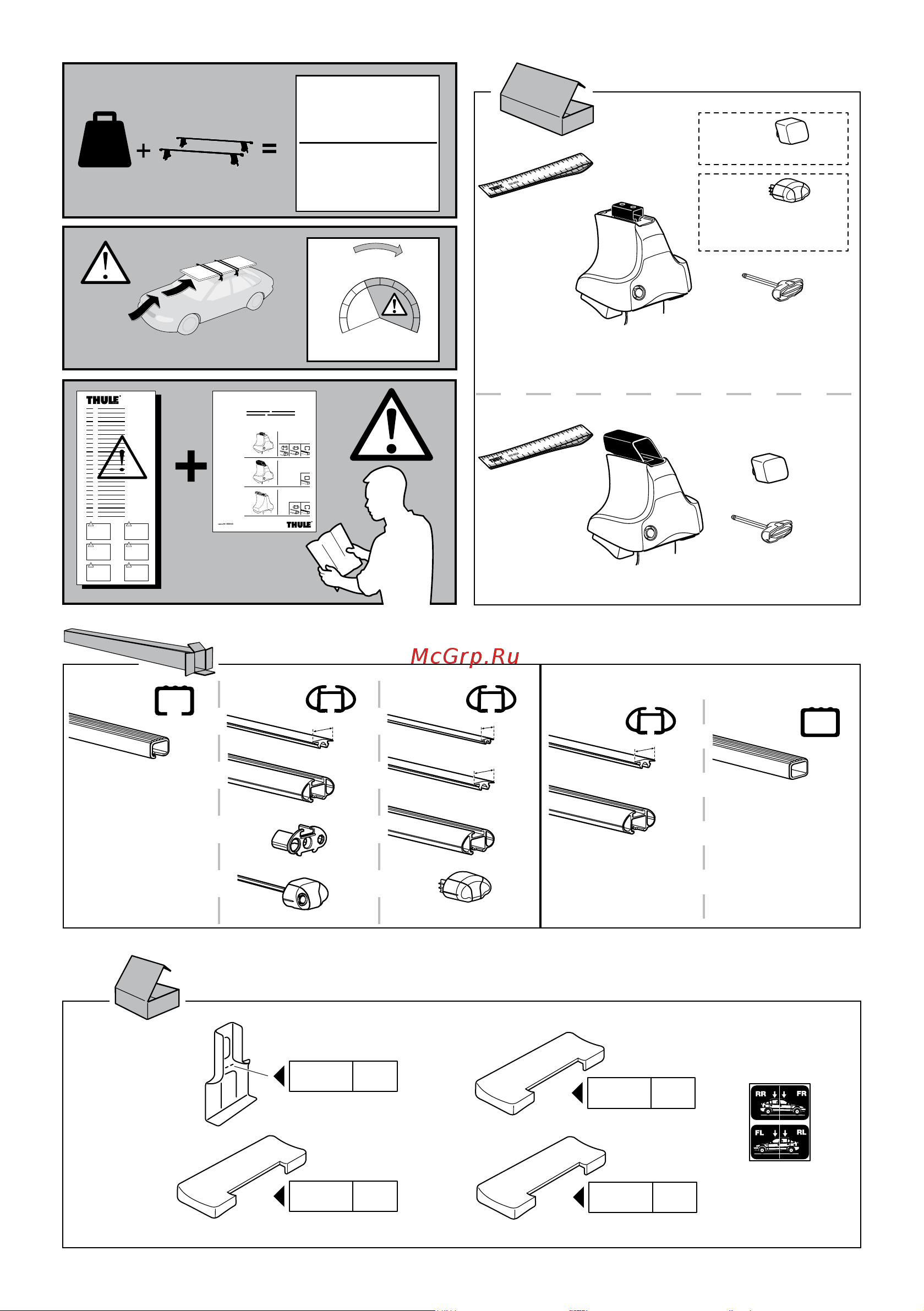 Thule 1593 [2/8] Instructions