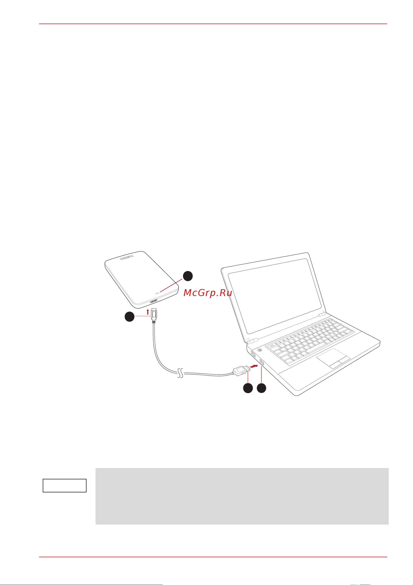 Toshiba 1TB Canvio Basics (HDTB410EK3AA) [148/199] Подключение диска к компьютеру
