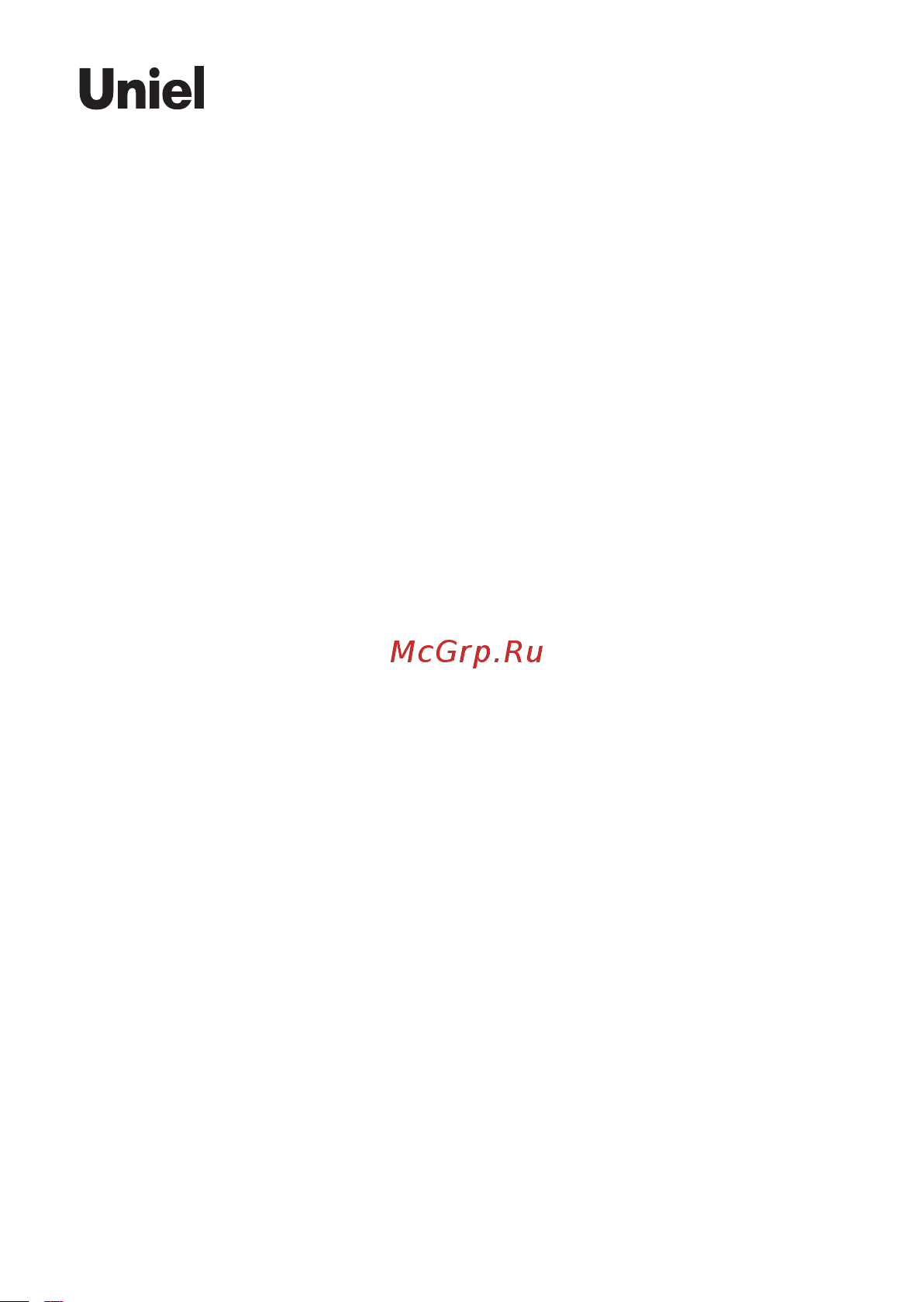 Uniel UCHM131RC0808 Инструкция по эксплуатации онлайн [2/12] 654749