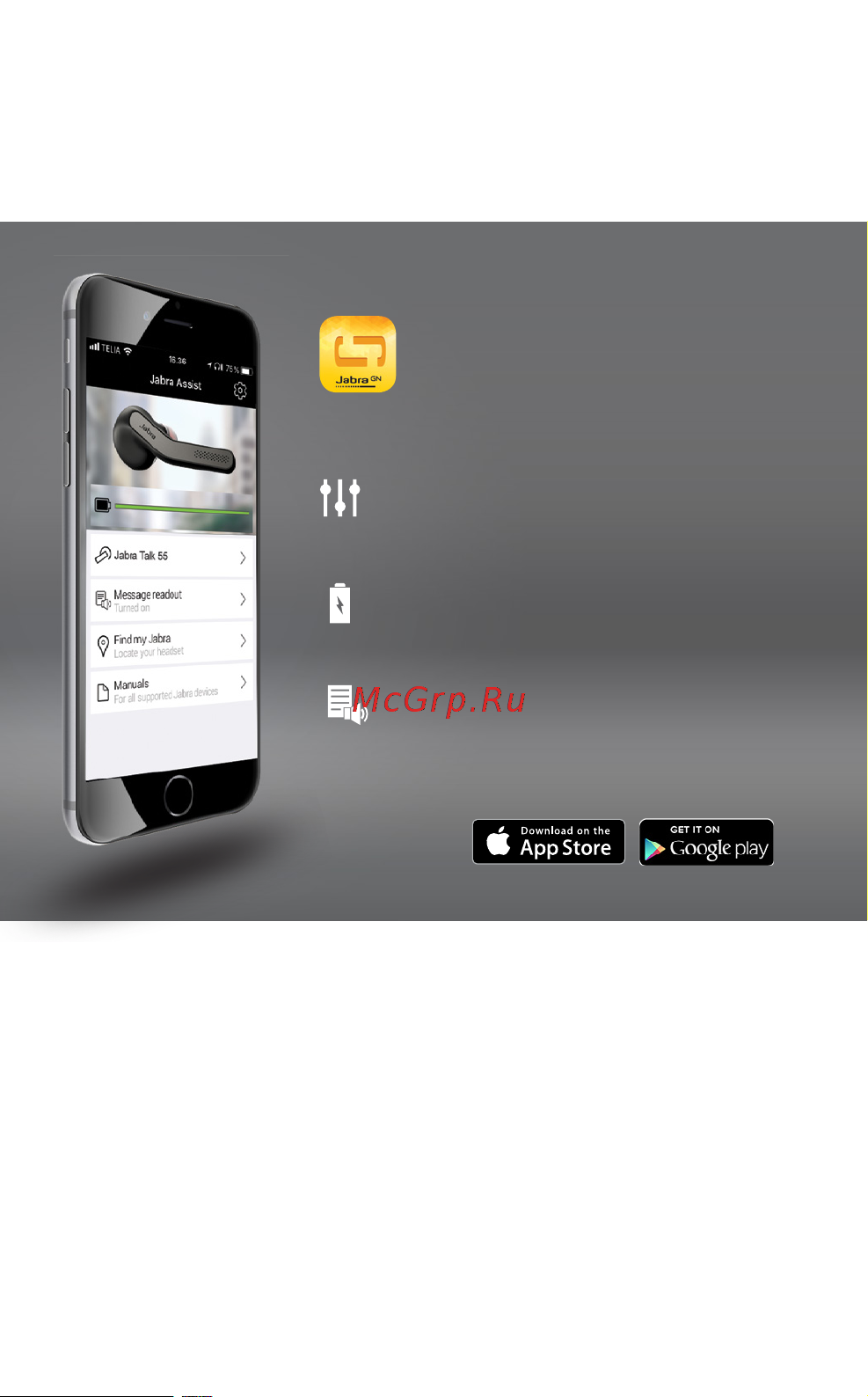 Jabra Talk 55 Bluetooth [16/25] Jabra assist app